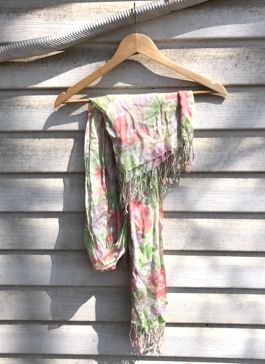 플라워 패턴 스카프 (vintage) 상품이미지2