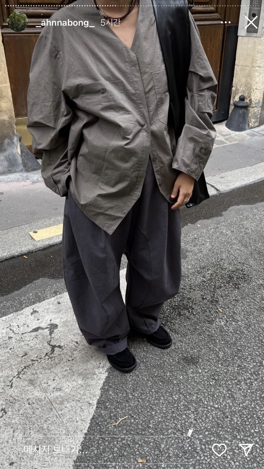 에토스 v넥 턱 셔츠 상품이미지4