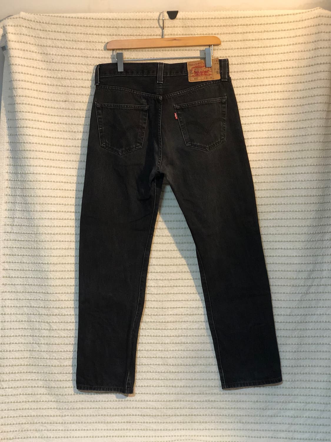 빈티지 리바이스 501 흑청 데님 블랙진 32x30 상품이미지2