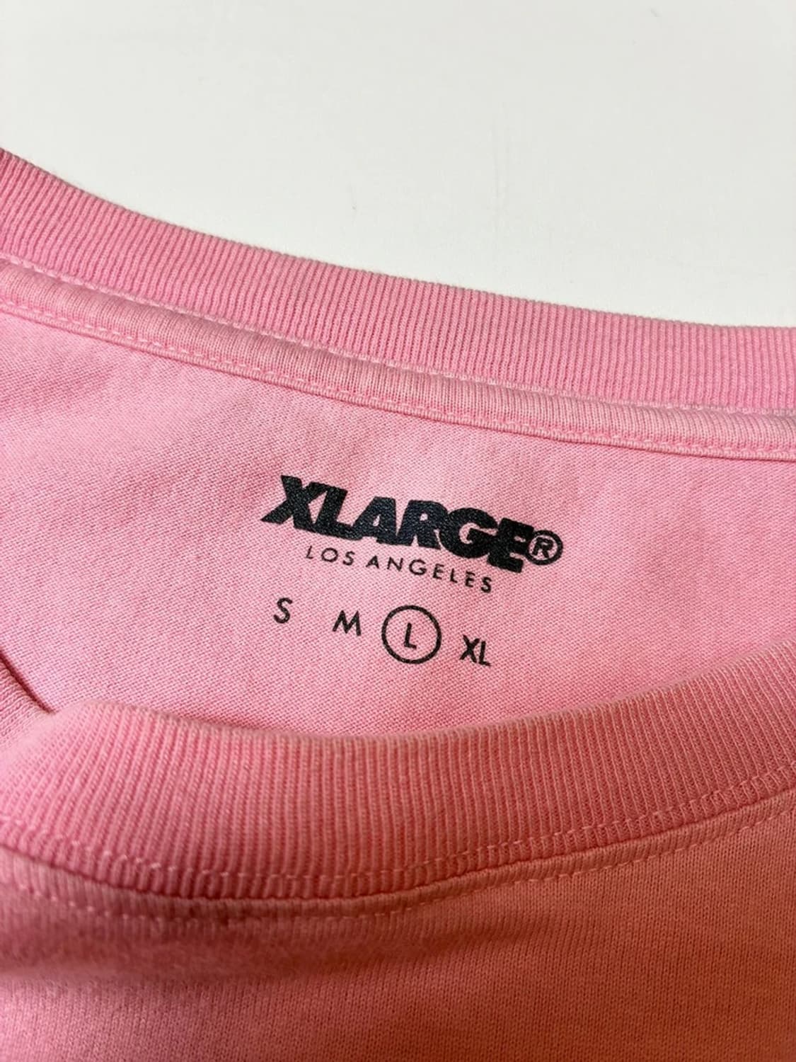 엑스라지 XLARGE 재팬 핑크 롱 슬리브 PN8973 상품이미지6