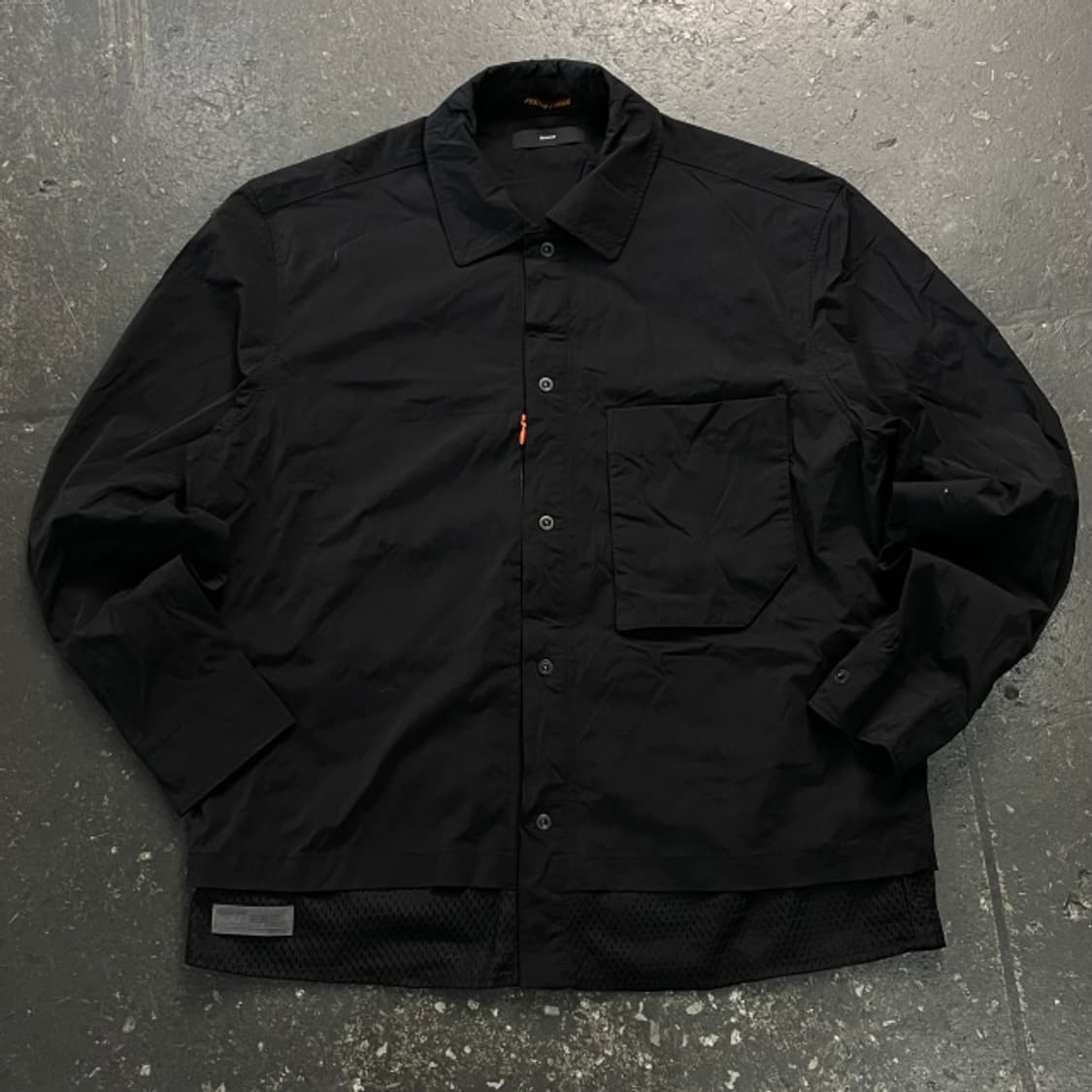 100 비이커 20FW 나일론 셔츠 상품이미지1