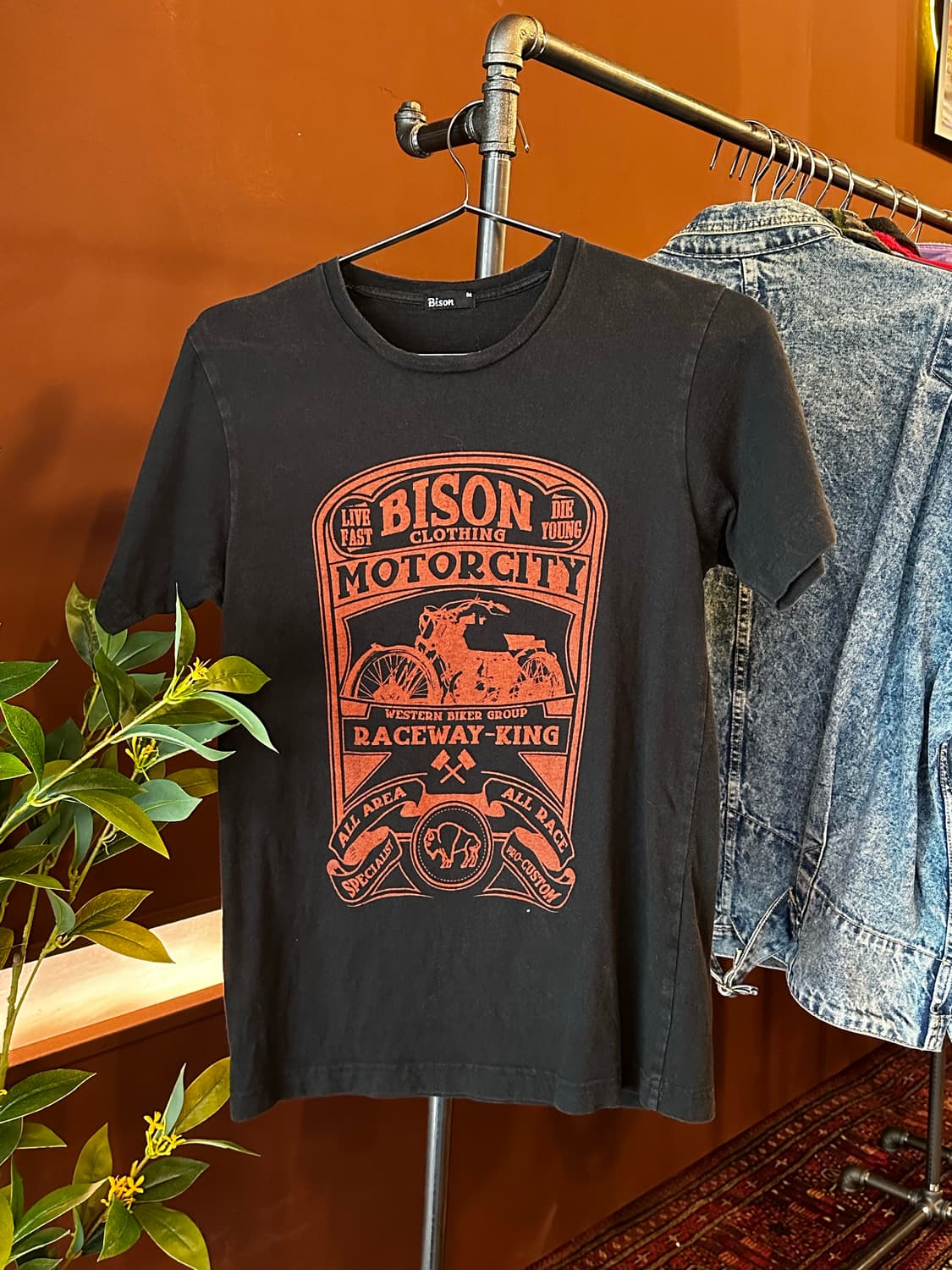 Bison motor city half TS 상품이미지2