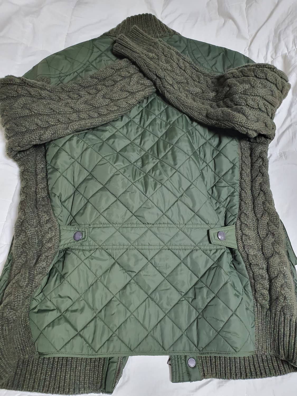 폴로 랄프로렌 퀄팅 니트자켓 상품이미지2