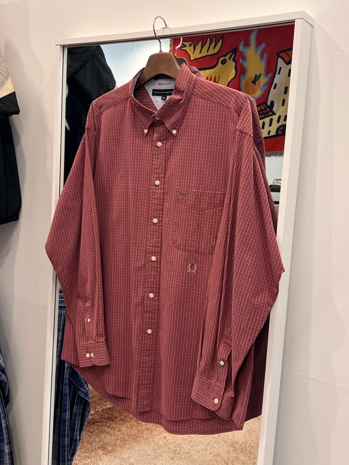 00s Tommy Hilfiger 타미힐피거 체크 셔츠 상품이미지1