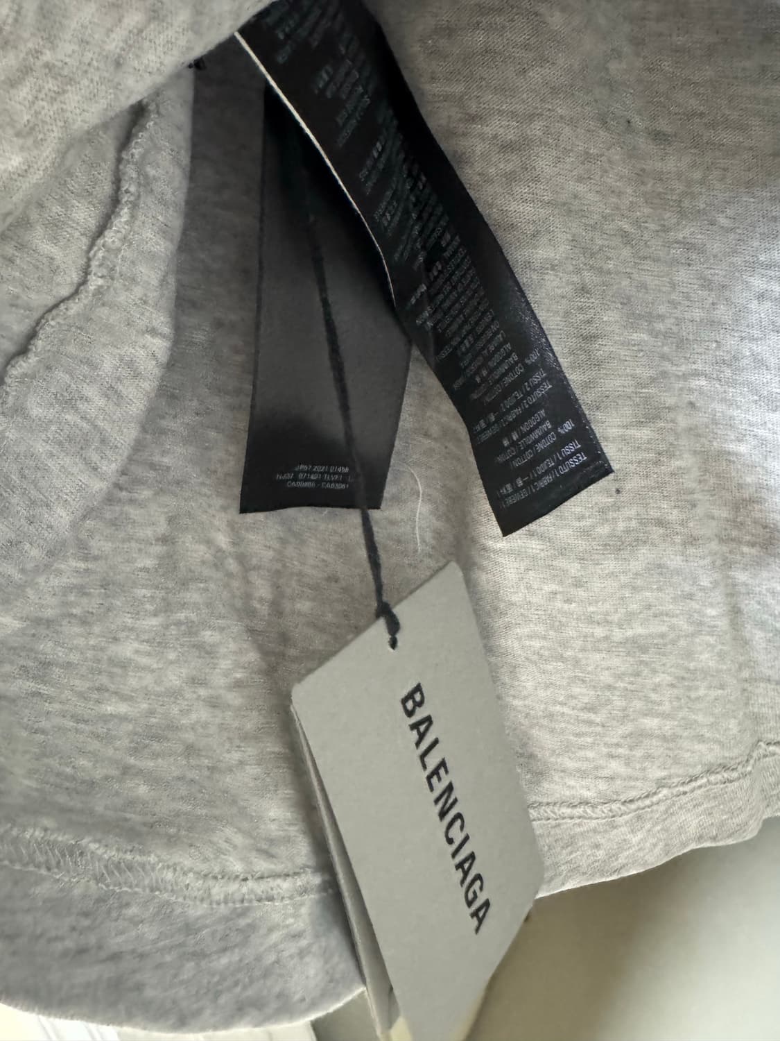 (S)발렌시아가 슬라임 셔츠 레이어드 롱슬리브 상품이미지3