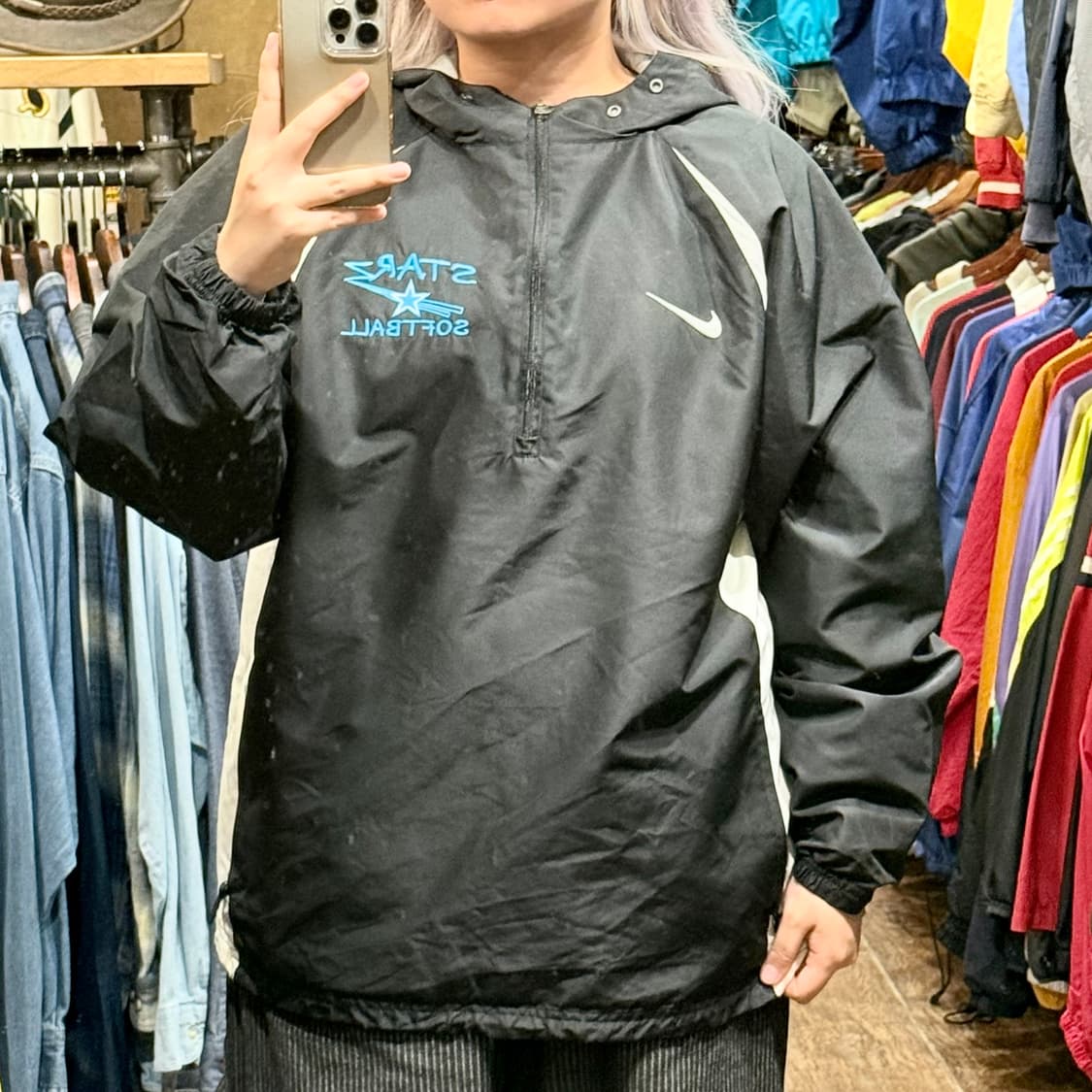 [HI] 나이키 바람막이 블랙  상품이미지2