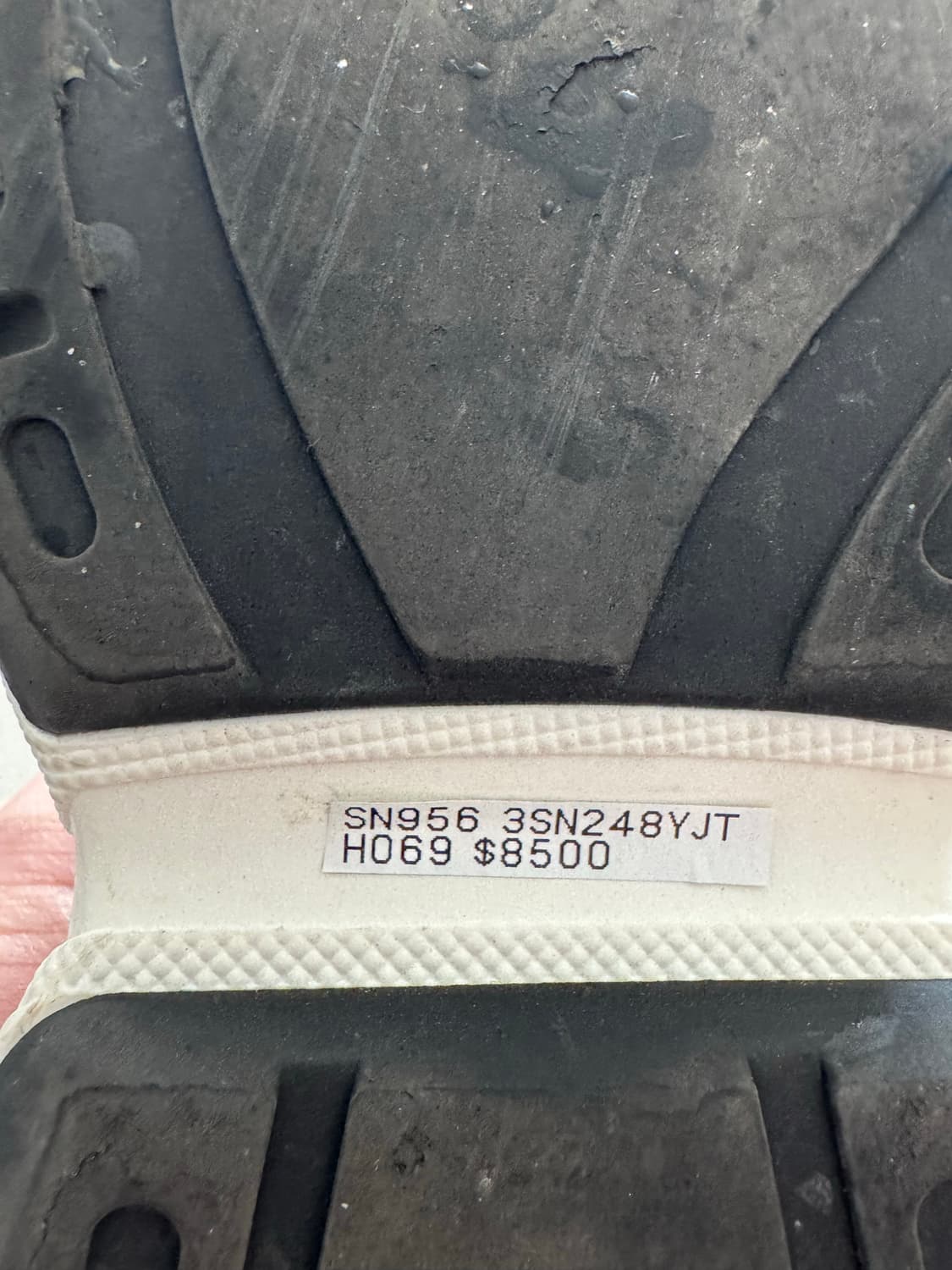 디올 B24 오블리크 까나쥬 모티프 화이트 스니커즈 44 상품이미지9