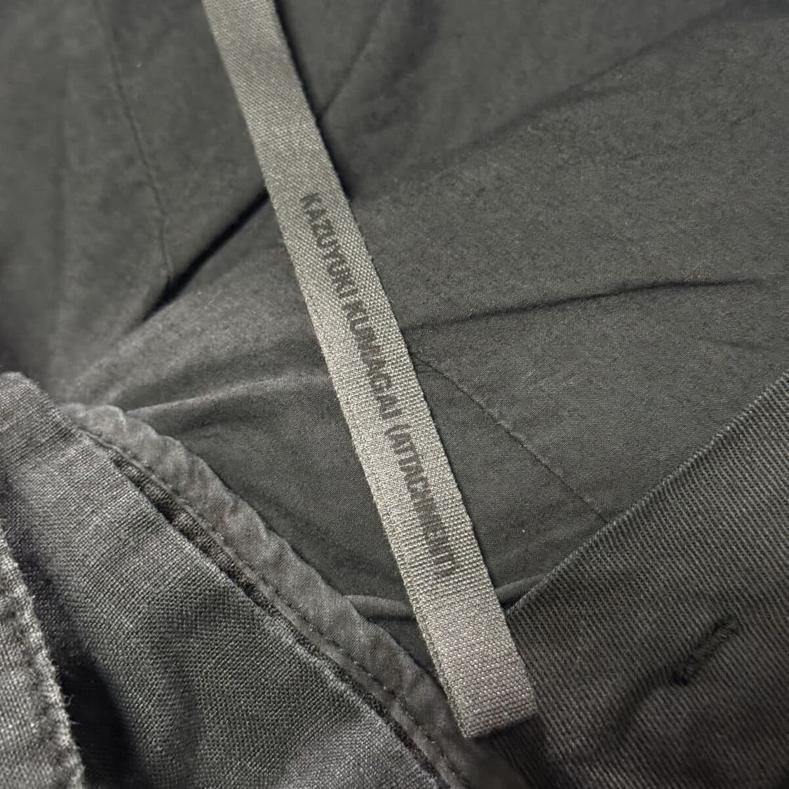 kazuyuki kumagai attachment 린넨 워싱 하프팬츠 상품이미지5