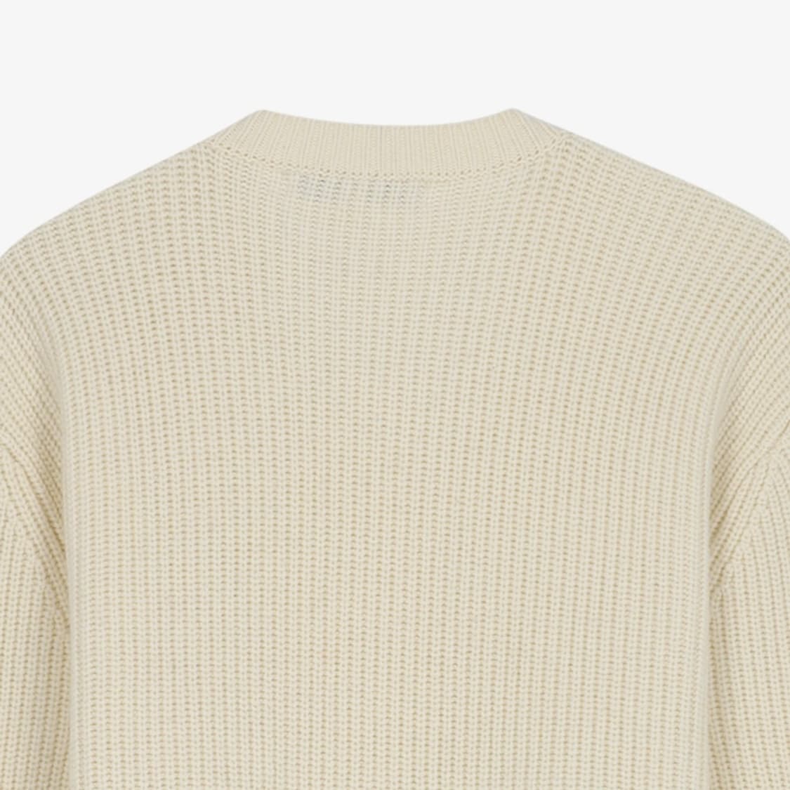 [새상품] 시티브리즈 캐시미어 숄더 레이스업 니트 아이보리 상품이미지8