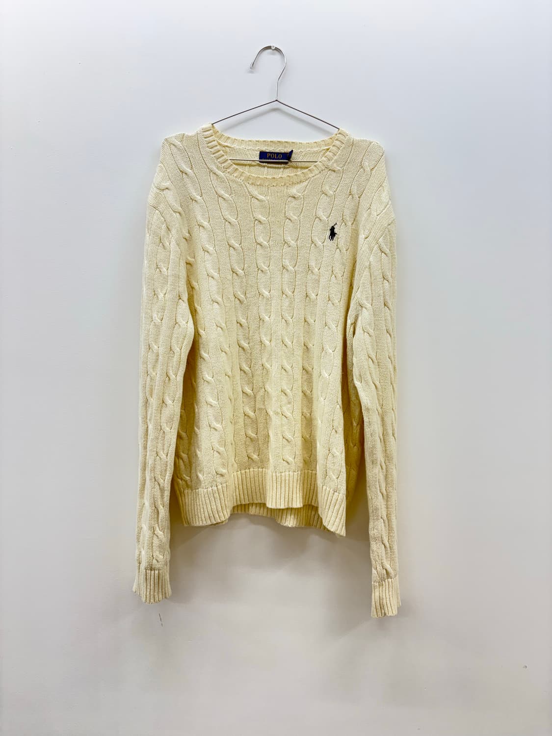 폴로 꽈배기 니트 상품이미지1