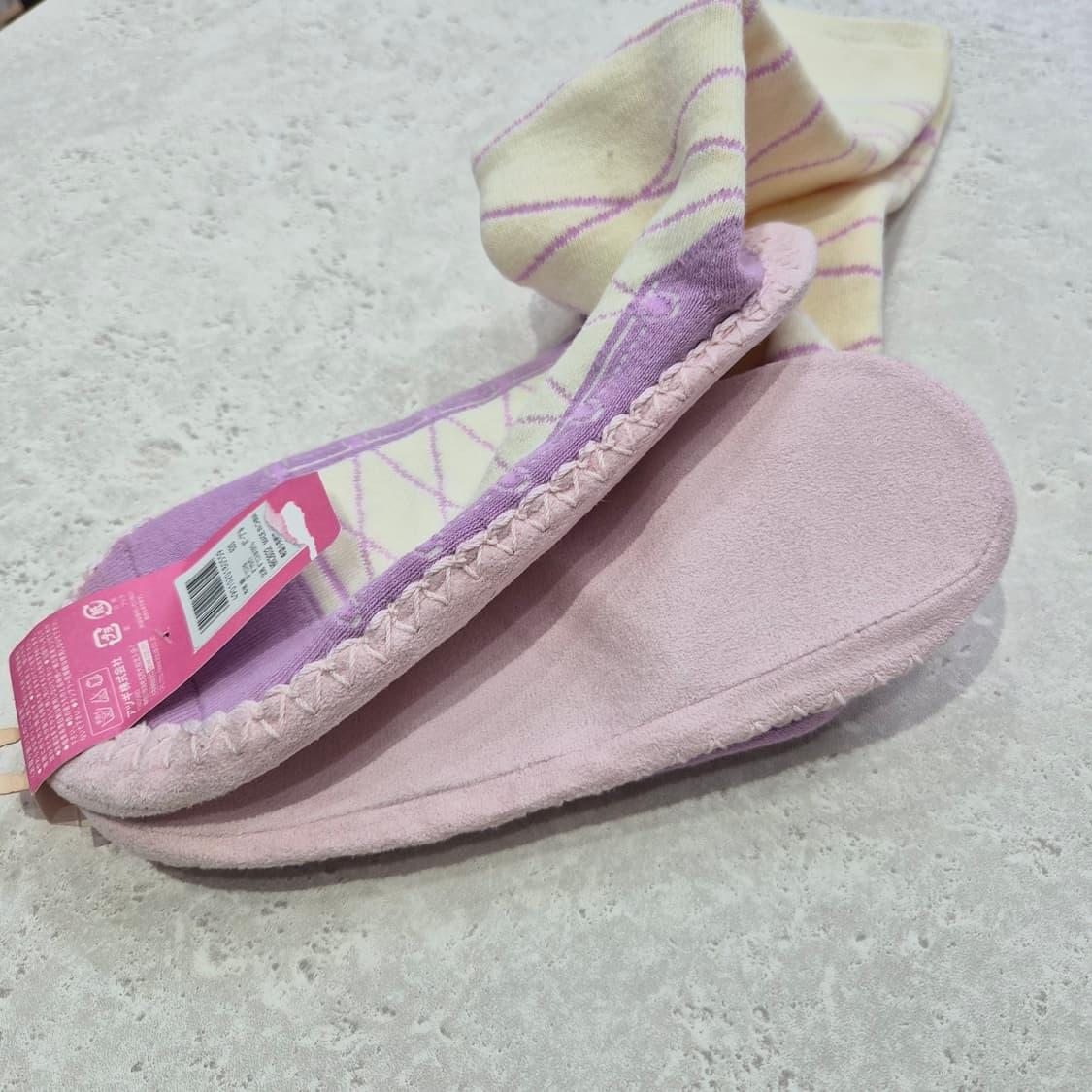 ATSUGI 핑크라일락 슬리퍼양말 룸슈즈 23cm 상품이미지6