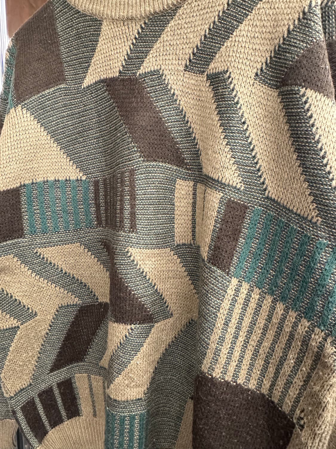 japanese vintage 패턴 니트 상품이미지2