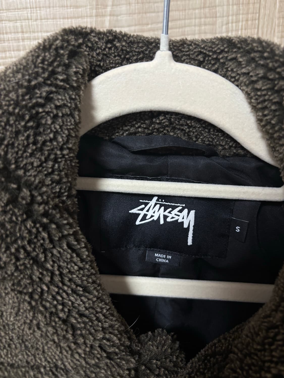 스투시 퍼 코트 상품이미지3