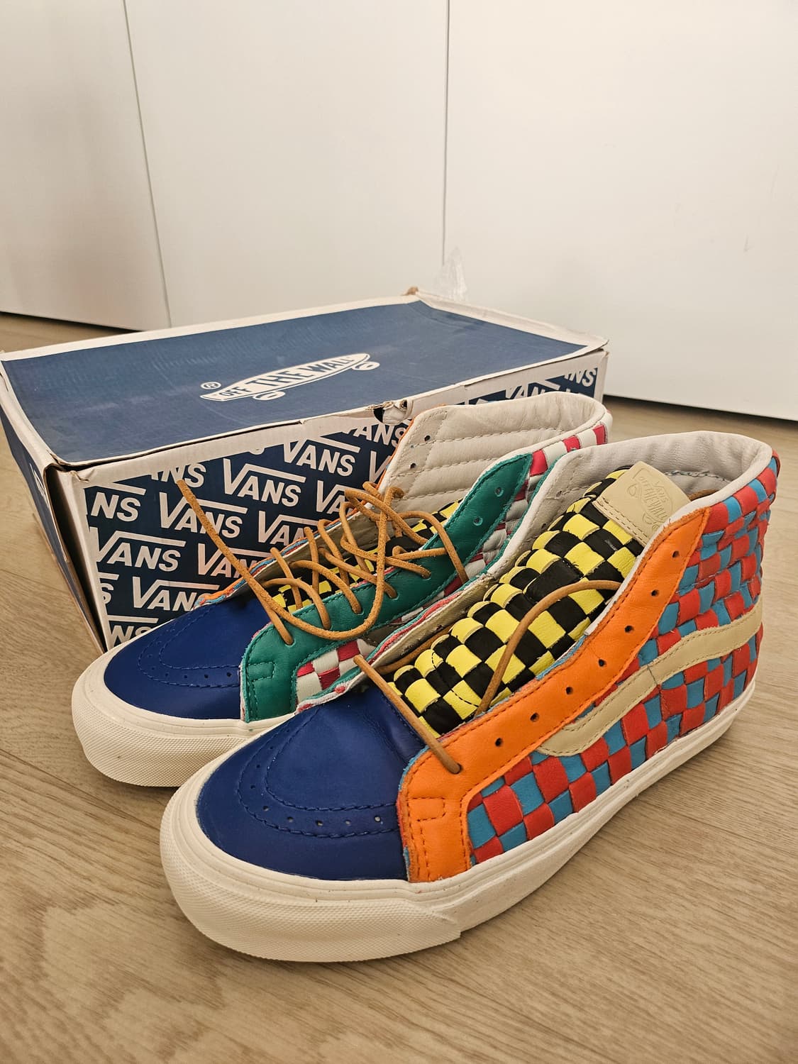 반스볼트 50주년 sk8 하이 우븐 상품이미지1