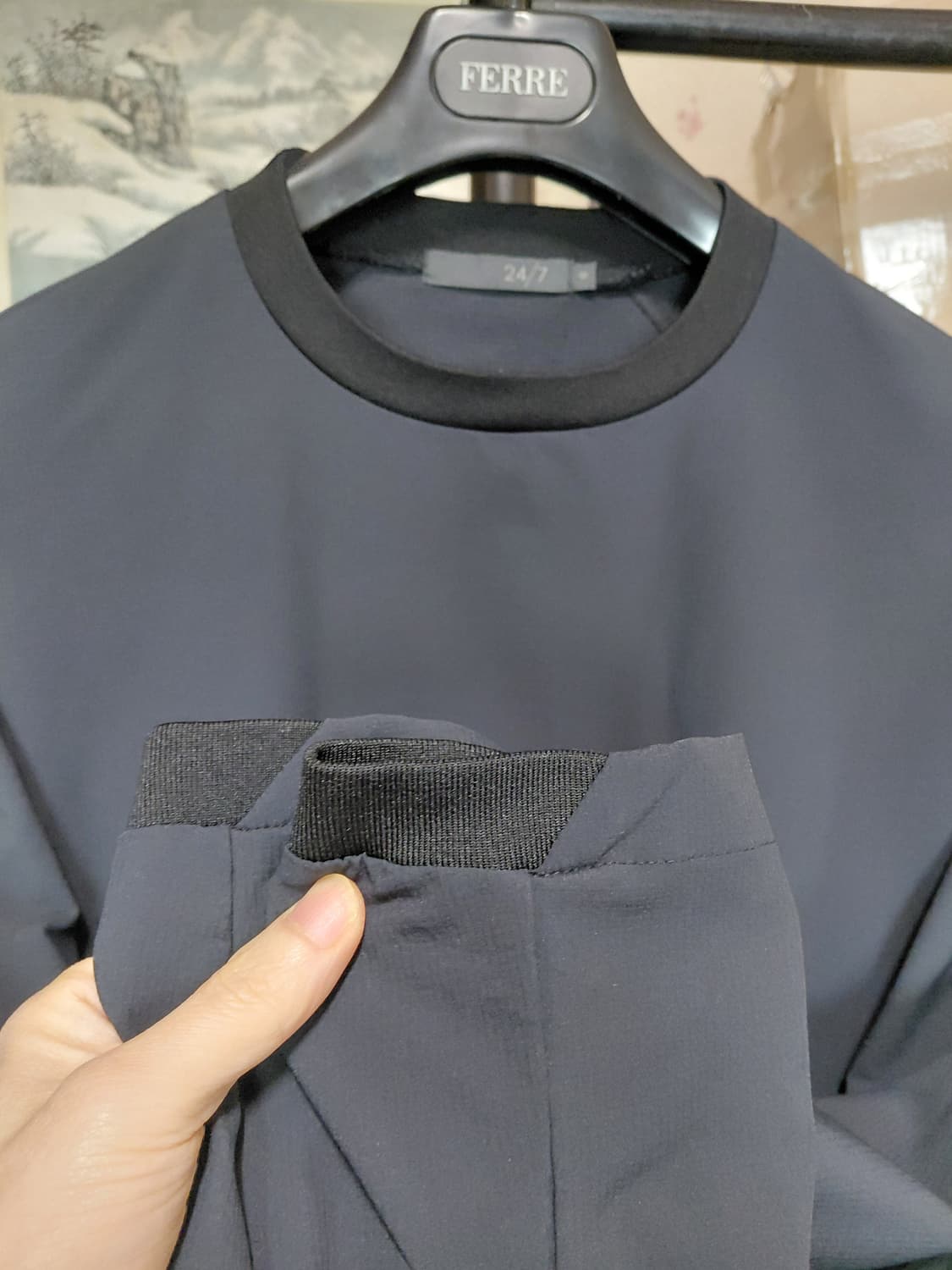 [247시리즈]바람막이 맨투맨 S(95~100)사이즈  상품이미지7