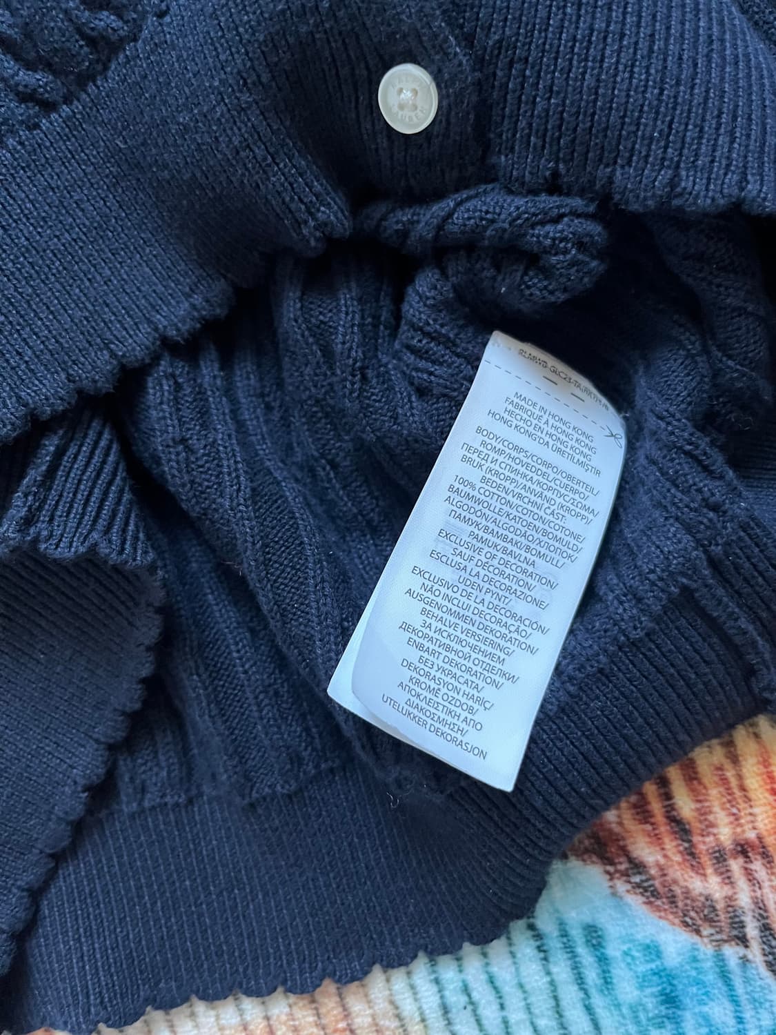 폴로 케이블 니트 가디건 상품이미지7