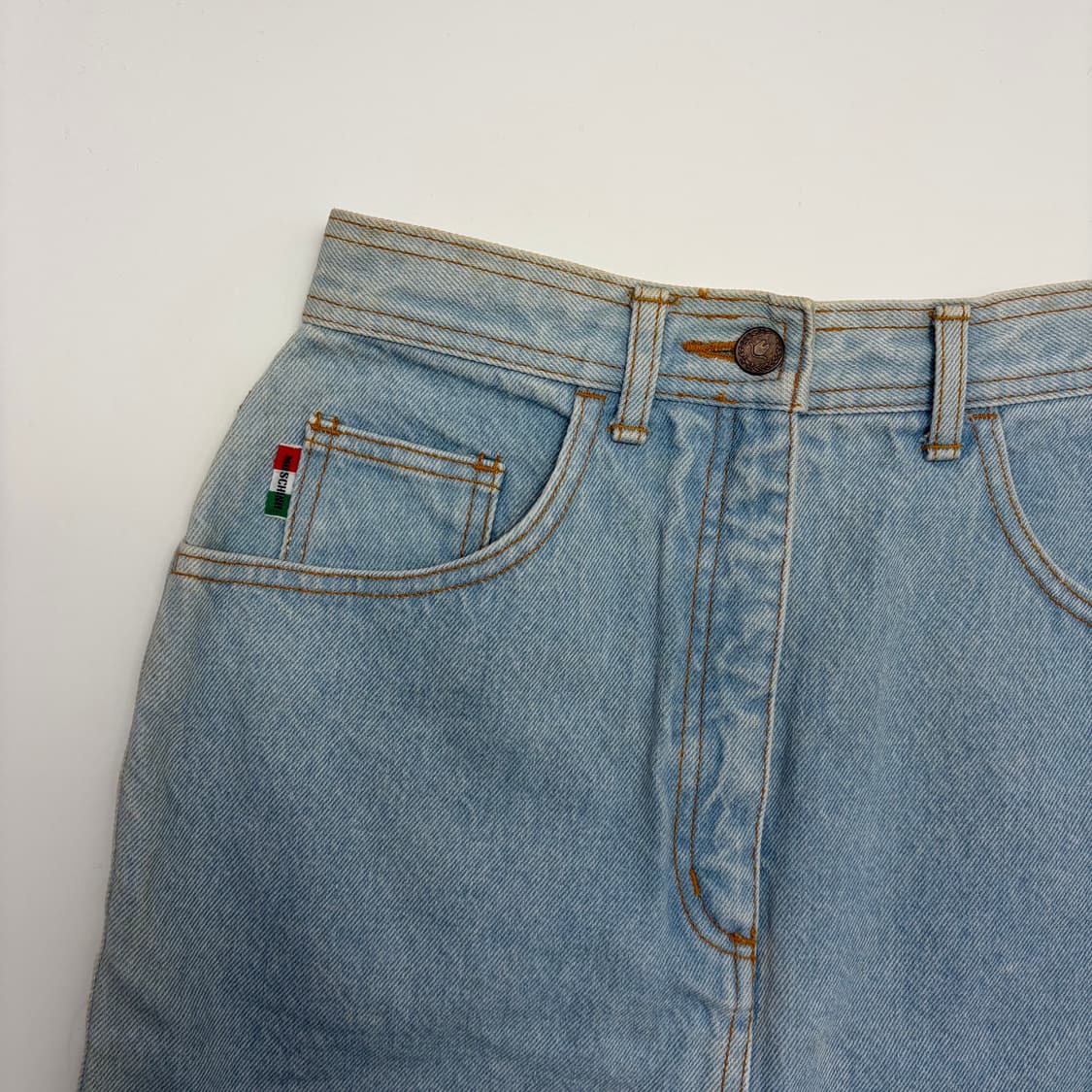 모스키노 데님 스커트 청치마 상품이미지2