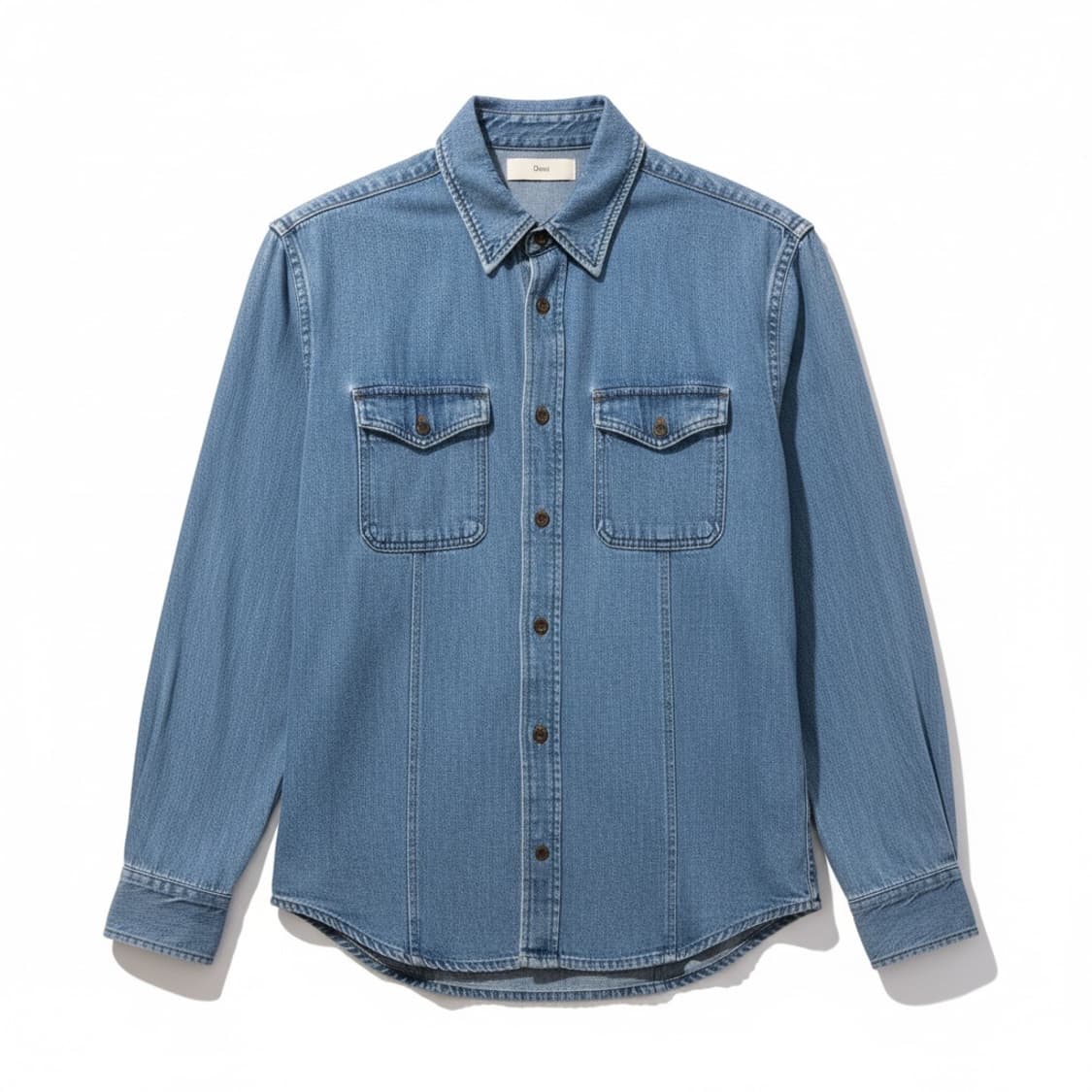 Dunst boyfriend fit denim shirt S 상품이미지1