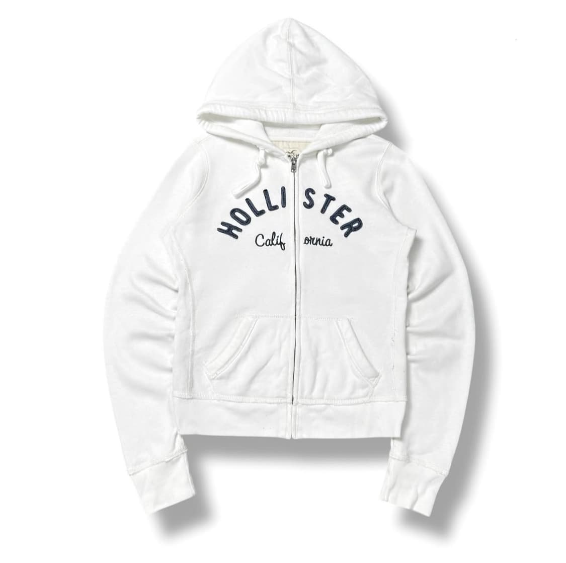 홀리스터 후드집업 화이트 상품이미지1