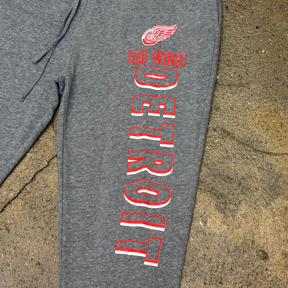 미국 빈티지 NHL 레드윙 봄 스웻팬츠 츄리닝 트레이닝 팬츠 상품이미지3