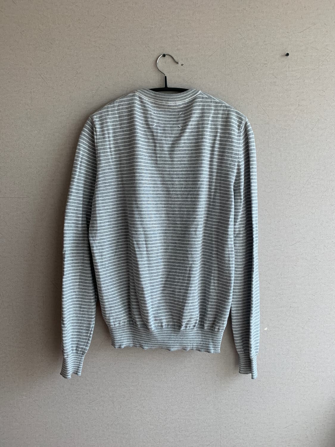 마르지엘라 브이넥 스트라이프 니트 S 상품이미지7