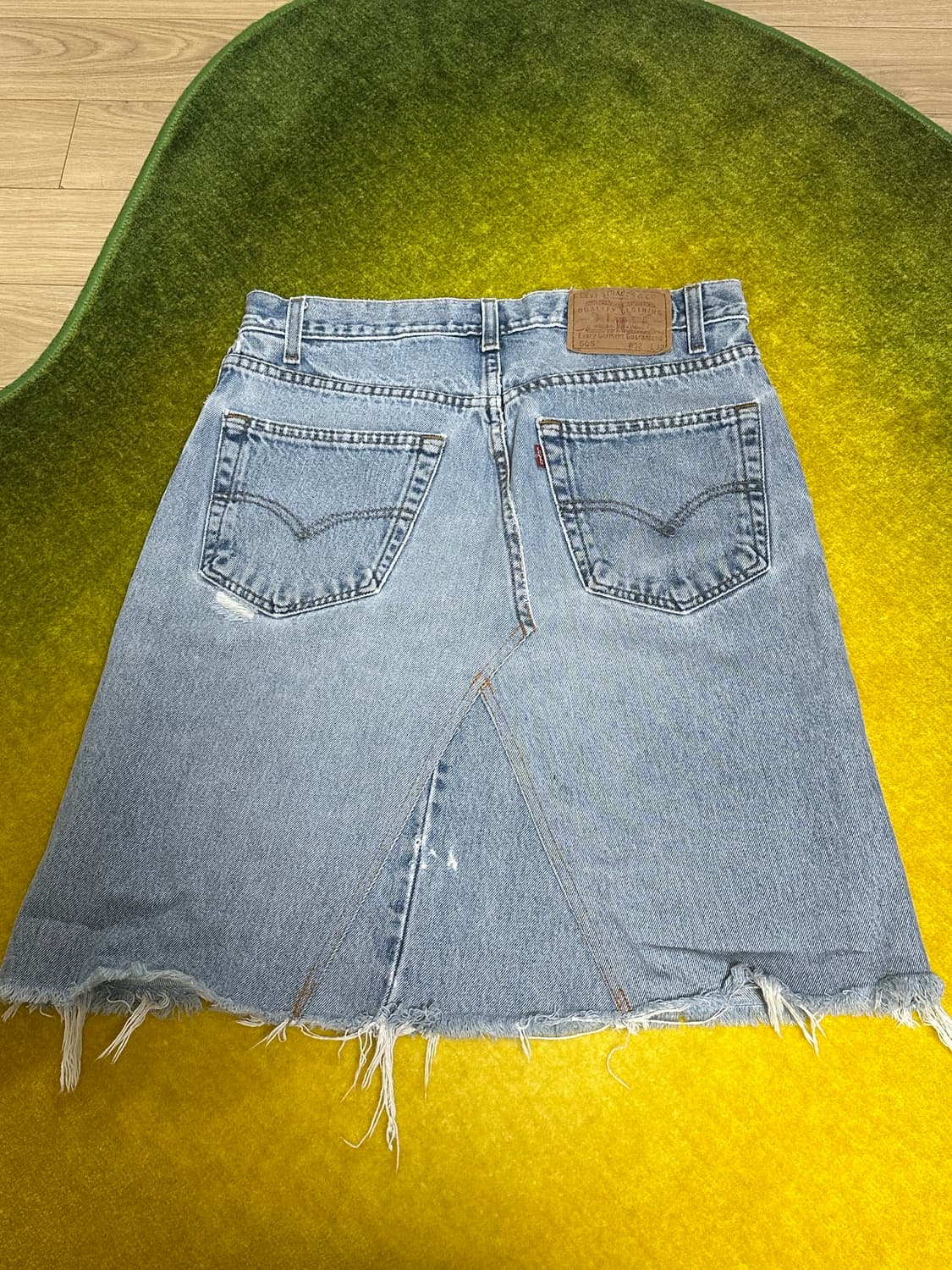 리바이스 505 데님 리워크 스커트  상품이미지2