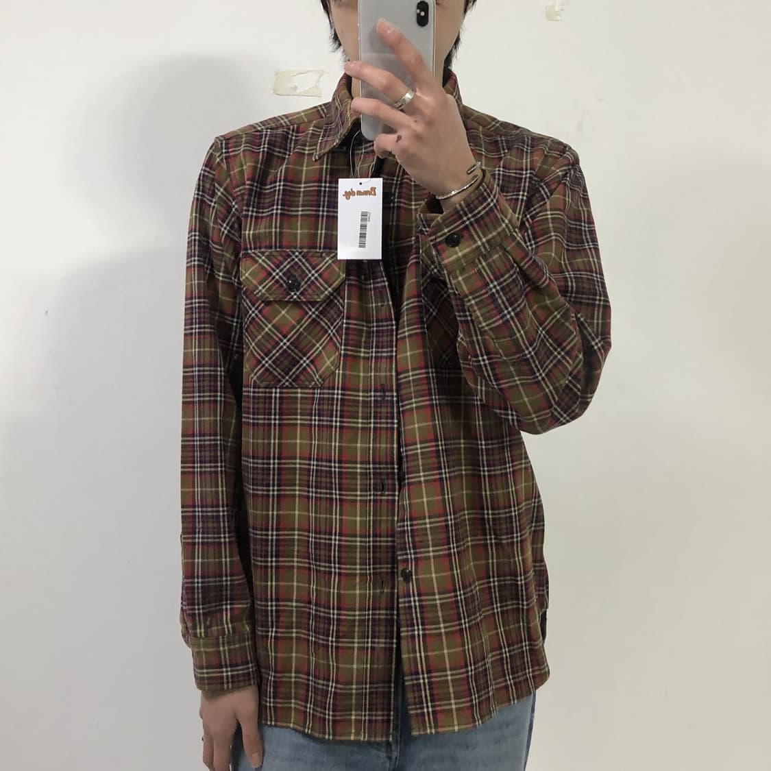 1990s 아비렉스 플란넬 셔츠  상품이미지3