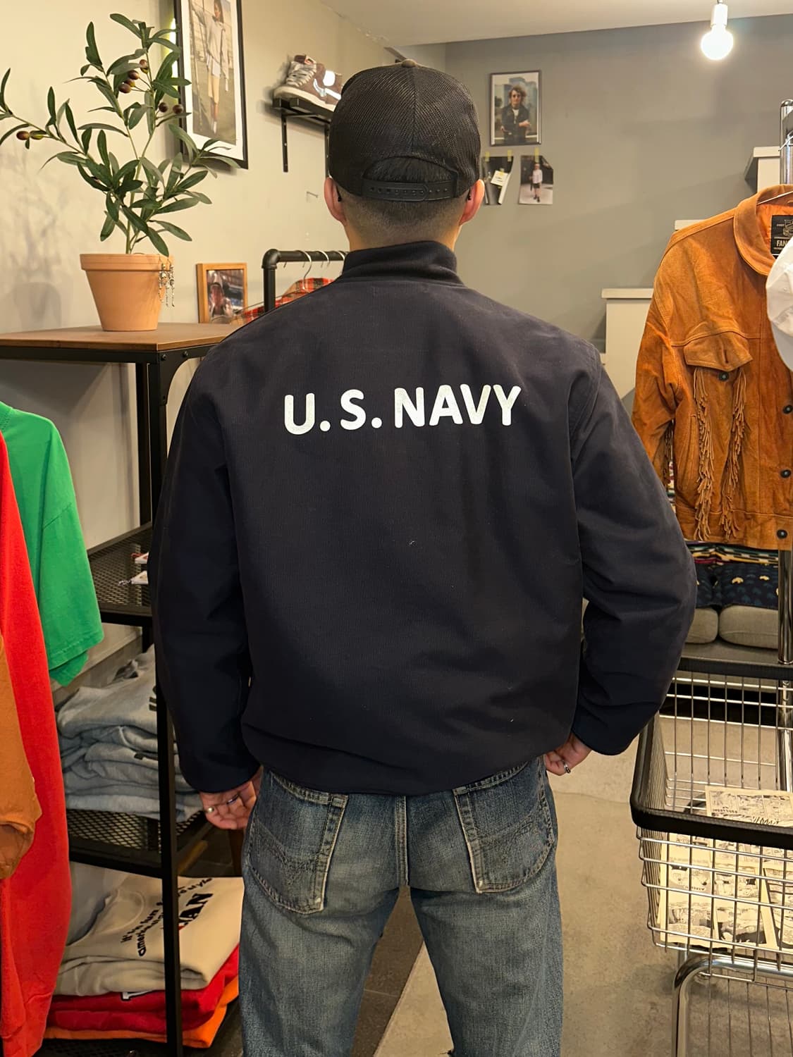 Bronson U.S.Navy deck hook jacket 상품이미지3