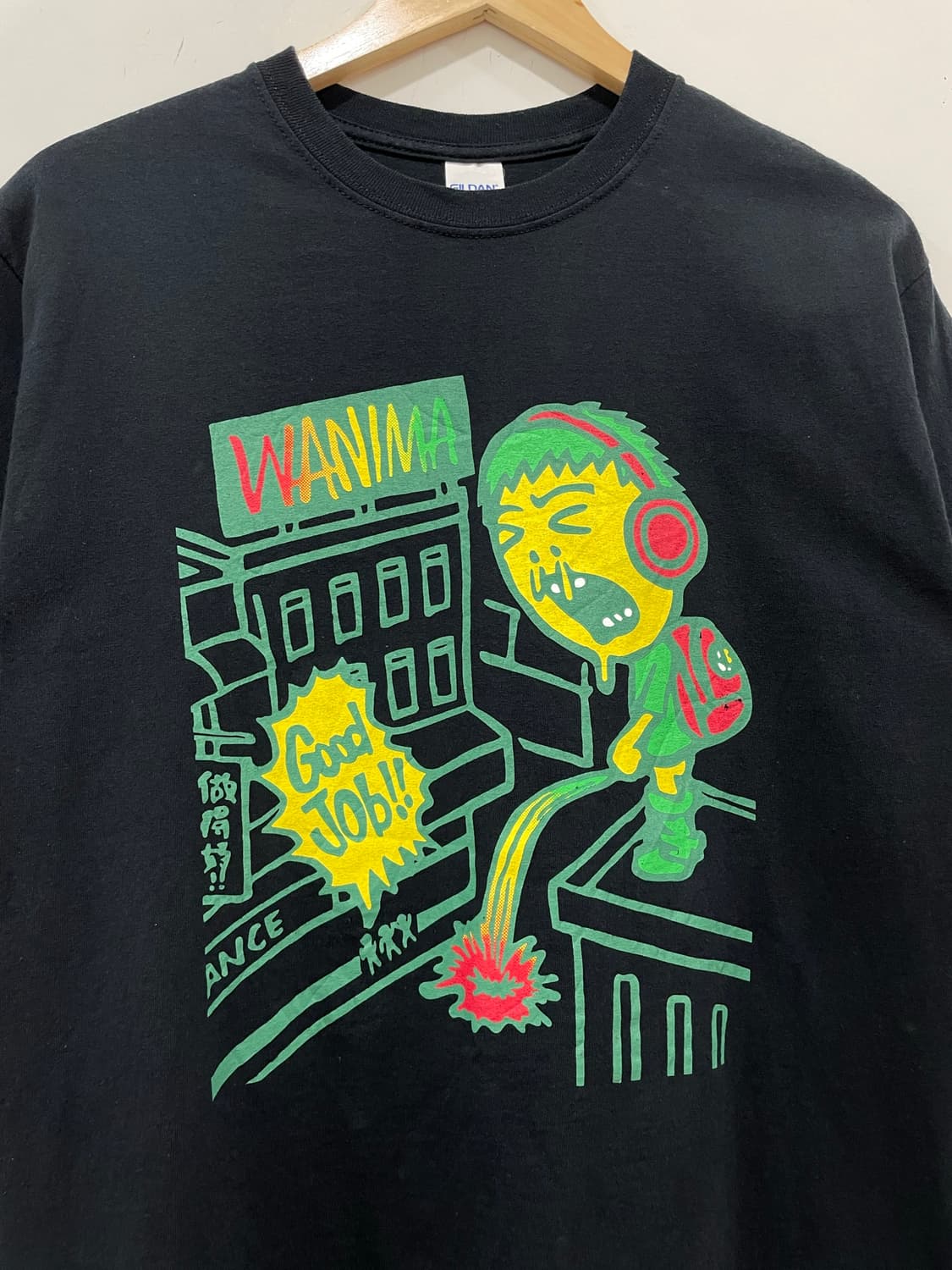 Vtg WANIMA 펑크 프린팅 반팔 티셔츠 상품이미지5