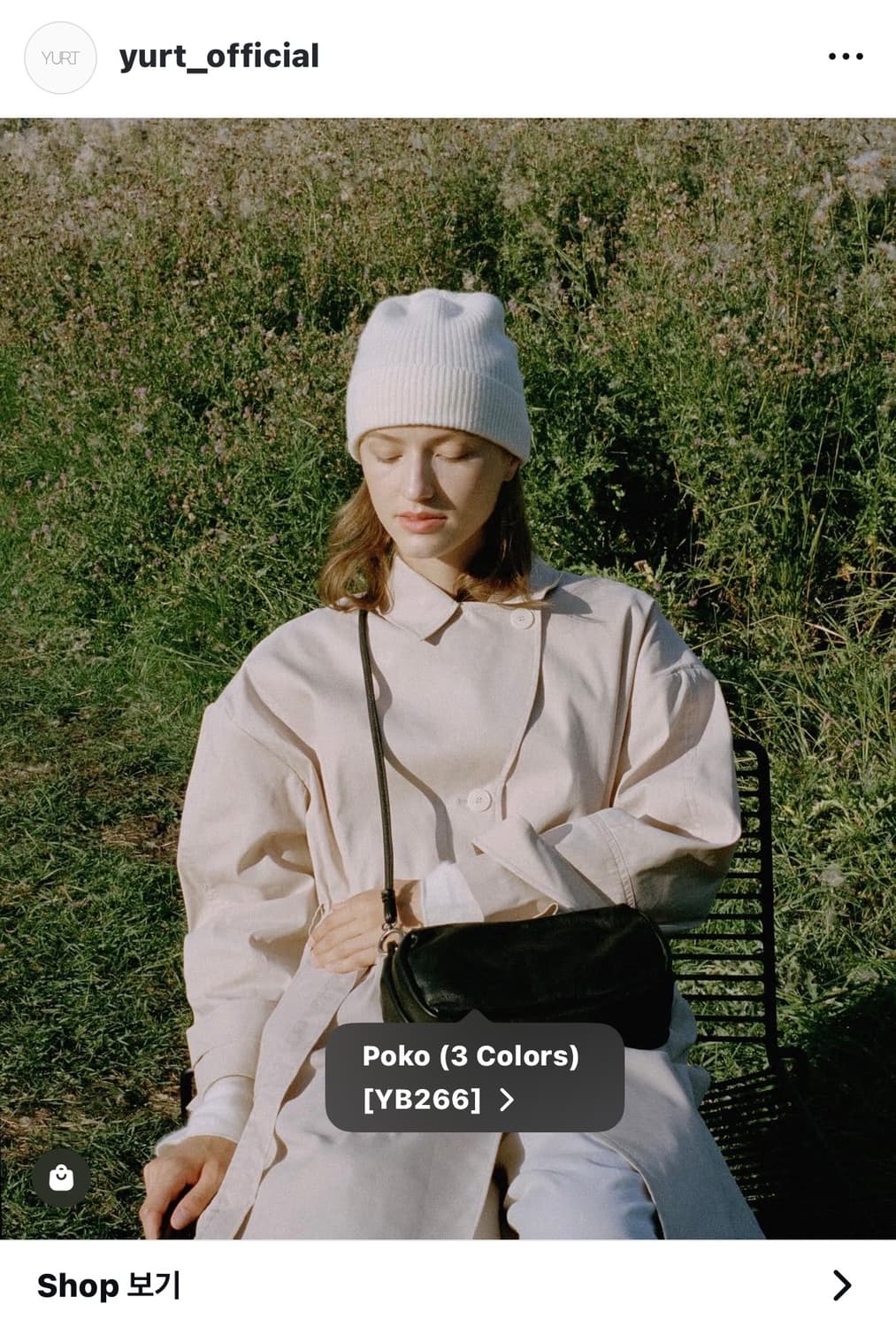 Yurt 유르트 poko bag 가방 상품이미지4