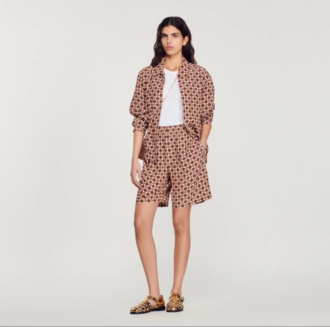 산드로 크로스 집업 재킷 (54) 상품이미지3