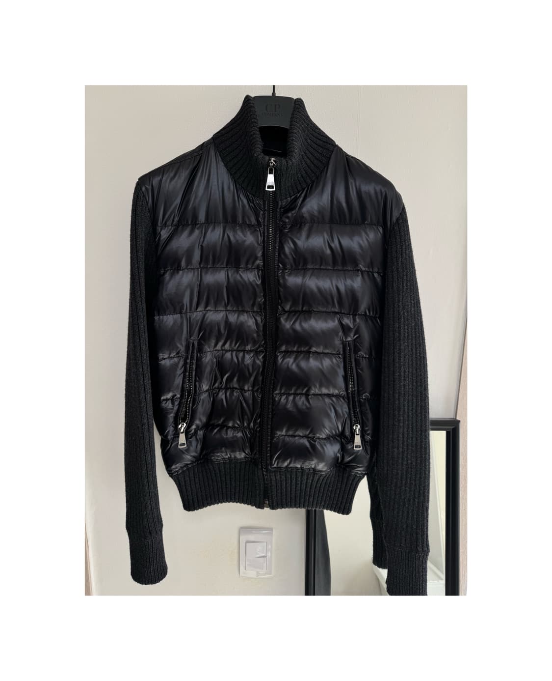 돌체앤가바나 패딩 니트 집업 상품이미지1