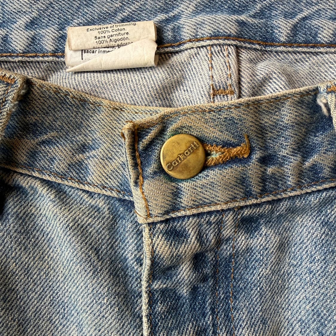 칼하트 데님 워크 팬츠 상품이미지6