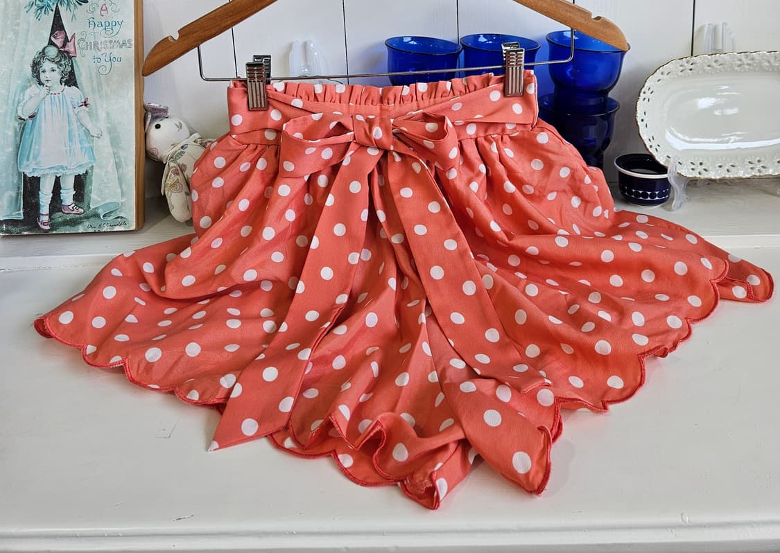 잉그니(INGNI) 도트 리본 큐롯 스커트팬츠 상품이미지5