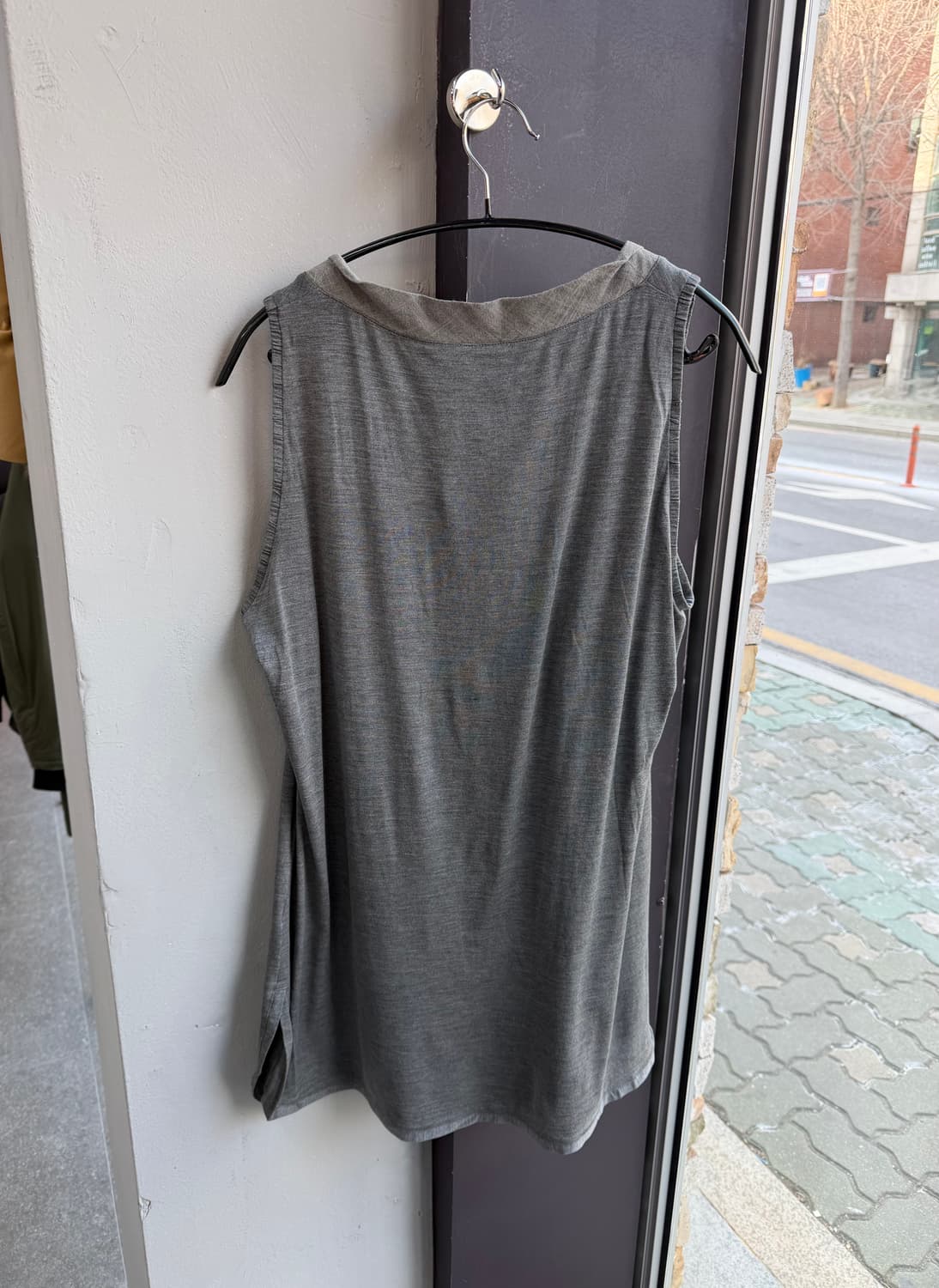 F/ 브루넬로쿠치넬리 실크 셔링 민소매 원피스 상품이미지6