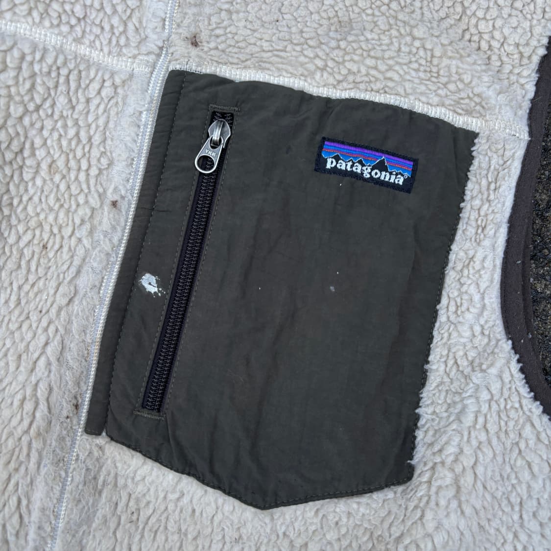 빈티지 파타고니아 아이보리 레트로 X 베스트  상품이미지2