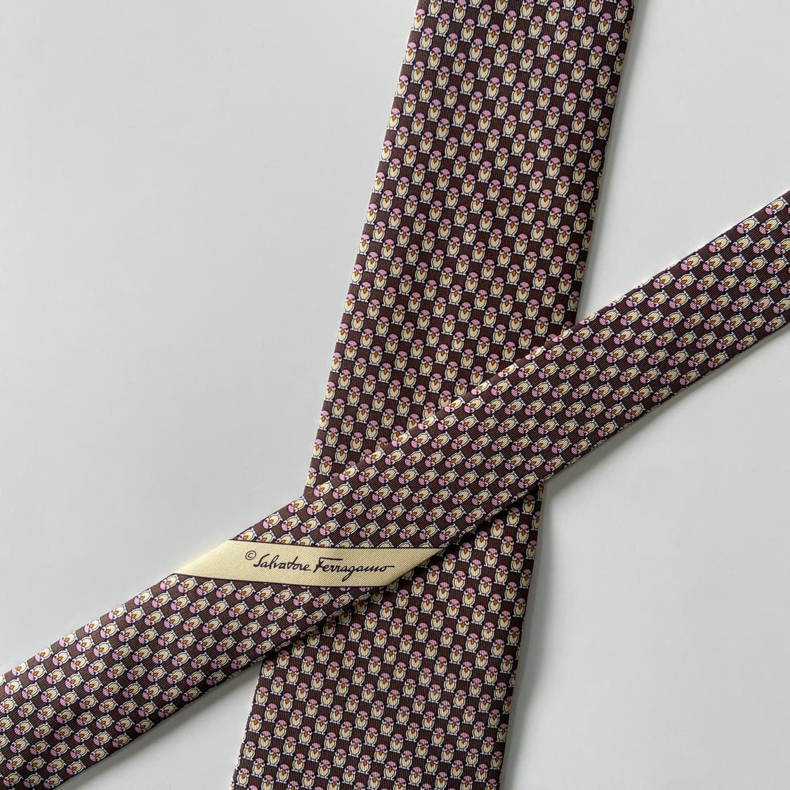 페레가모(Ferragamo) 명품 정품 넥타이  상품이미지4