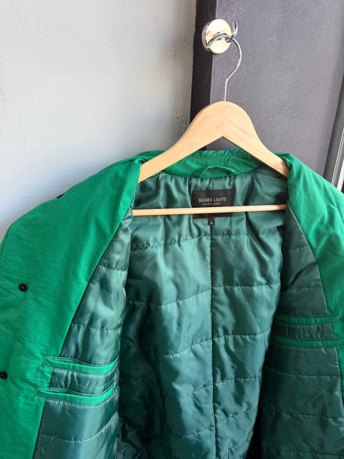 L/ 빔즈 그로그랭 피쉬테일 기능성 패딩 맥코트 상품이미지5