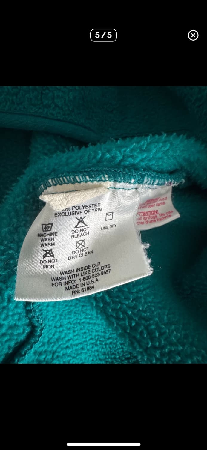 파타고니아 신칠라 90s made in usa 빈티지  상품이미지5