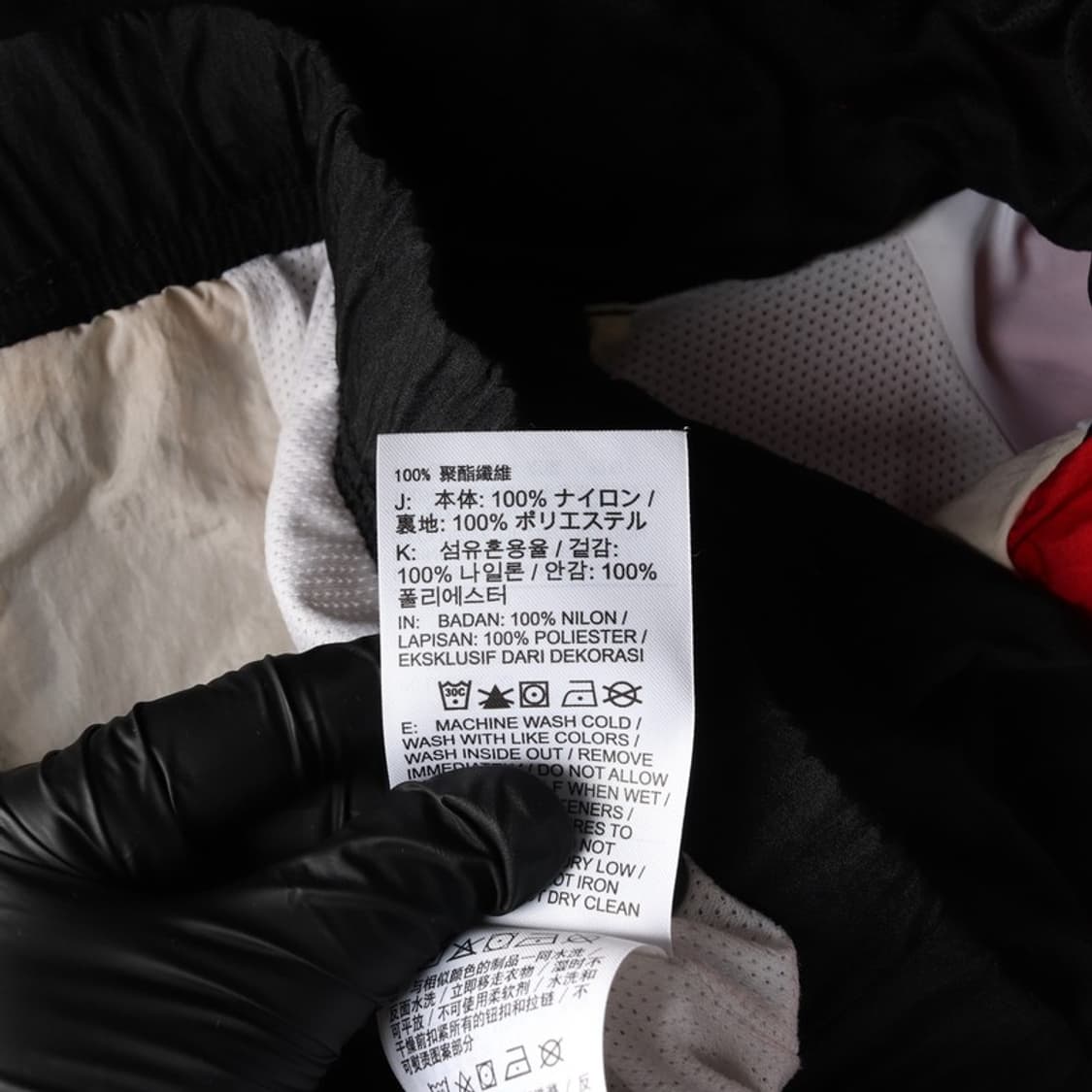 나이키 더블 스우시 배색 우븐 후드 자켓 M 상품이미지6