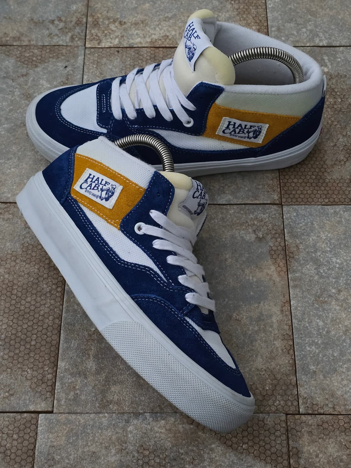 (265)반스 스케이트 하프캡 92 30주년 블루 상품이미지6