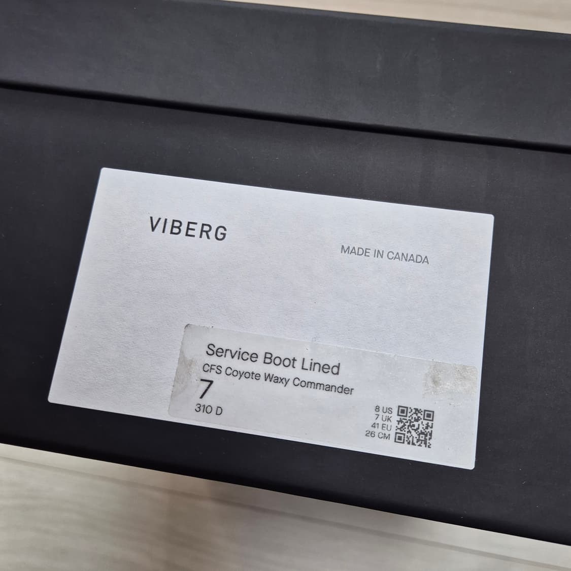 바이버그(VIBERG) 서비스부츠 310라스트 상품이미지7
