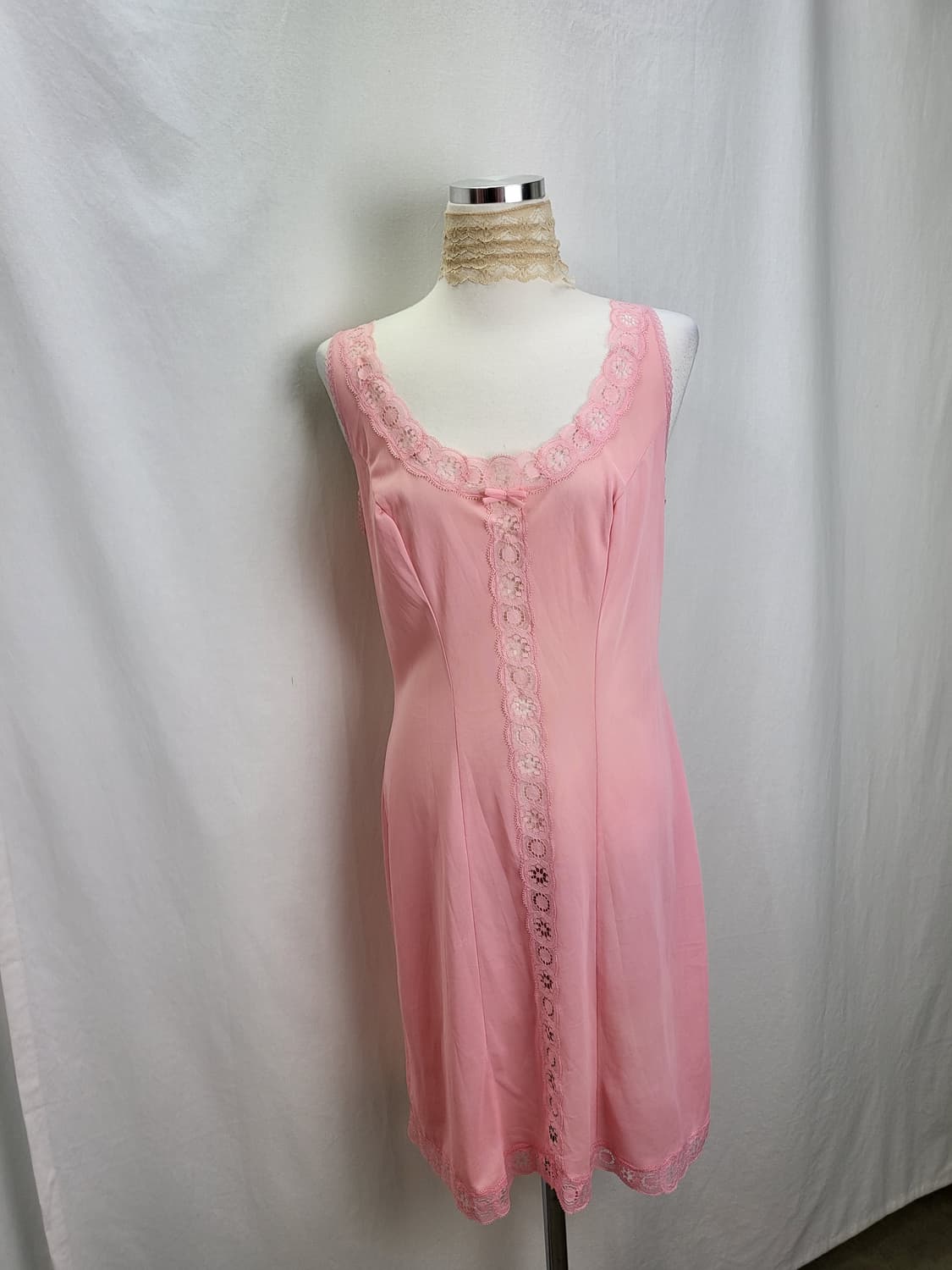 빈티지 비바 마젠타 슬립 원피스 상품이미지2