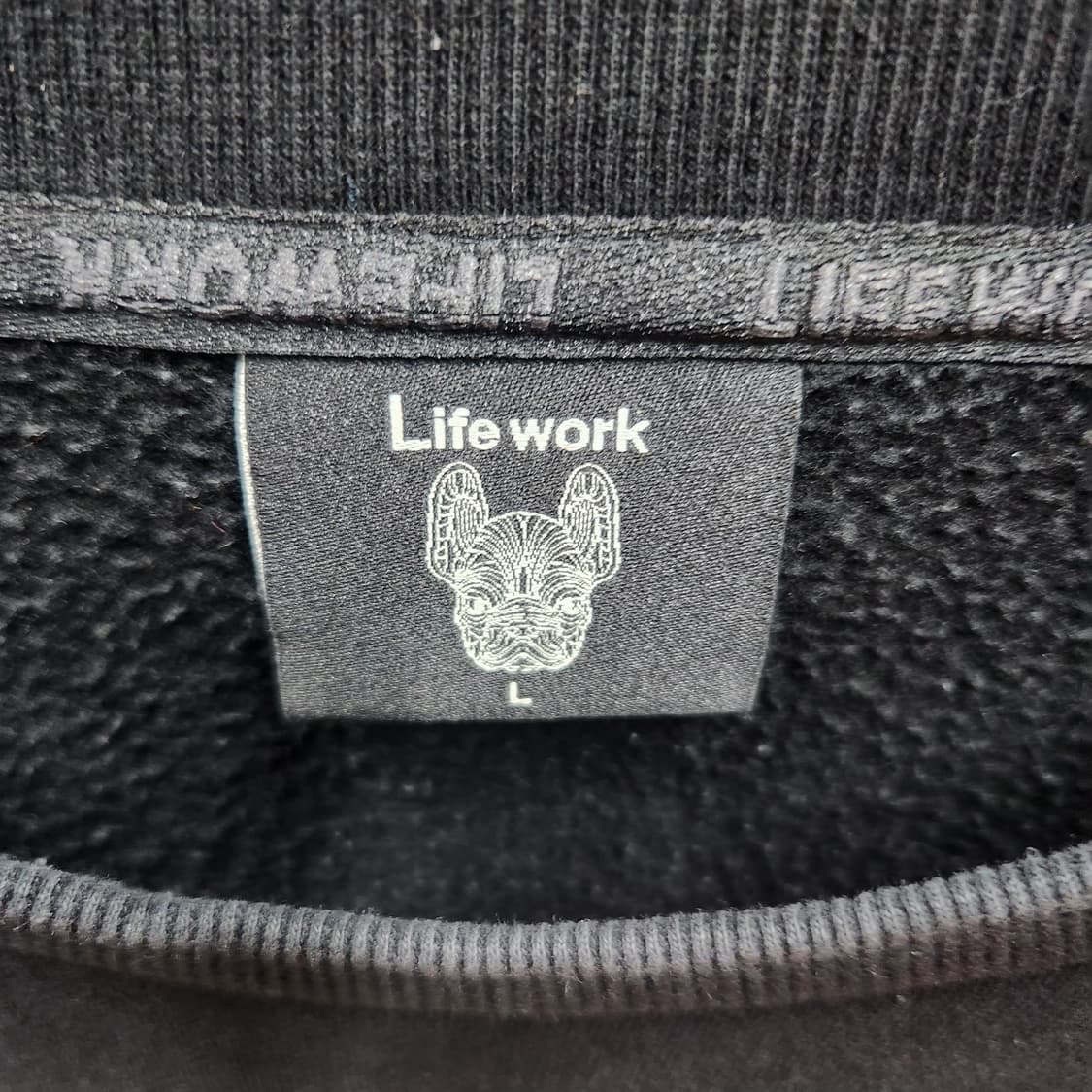 라이프워크 빅로고 맨투맨 XL 상품이미지5