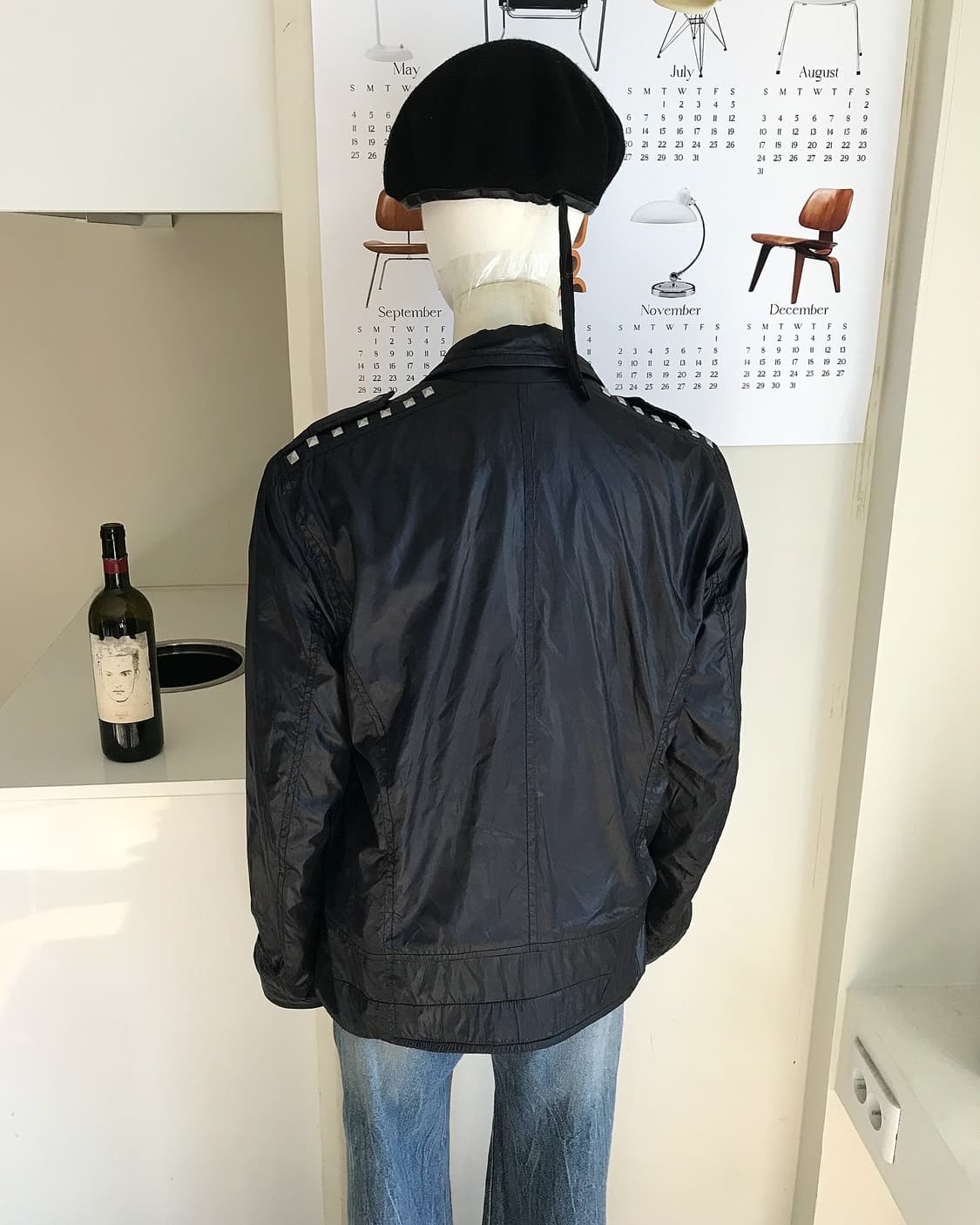 디젤 나일론 스터드 라이더 자켓 상품이미지10