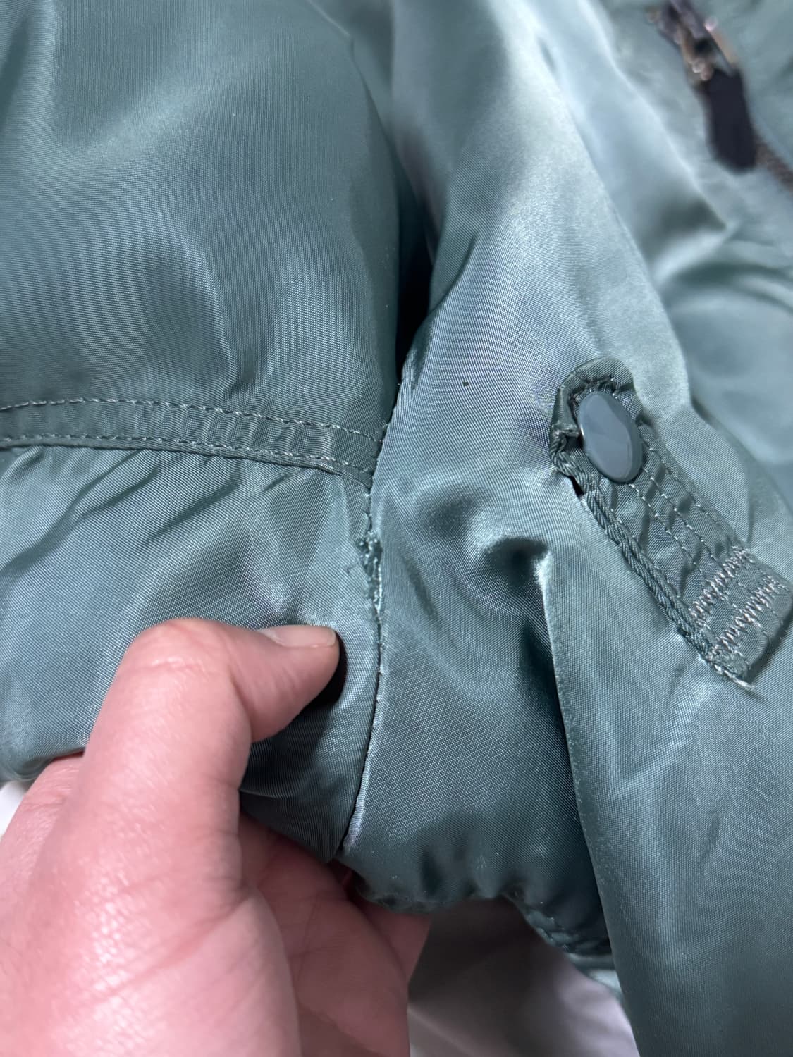 Usa 알파인더스트리 ideal 지퍼 마원 자켓 50s 복각 상품이미지7