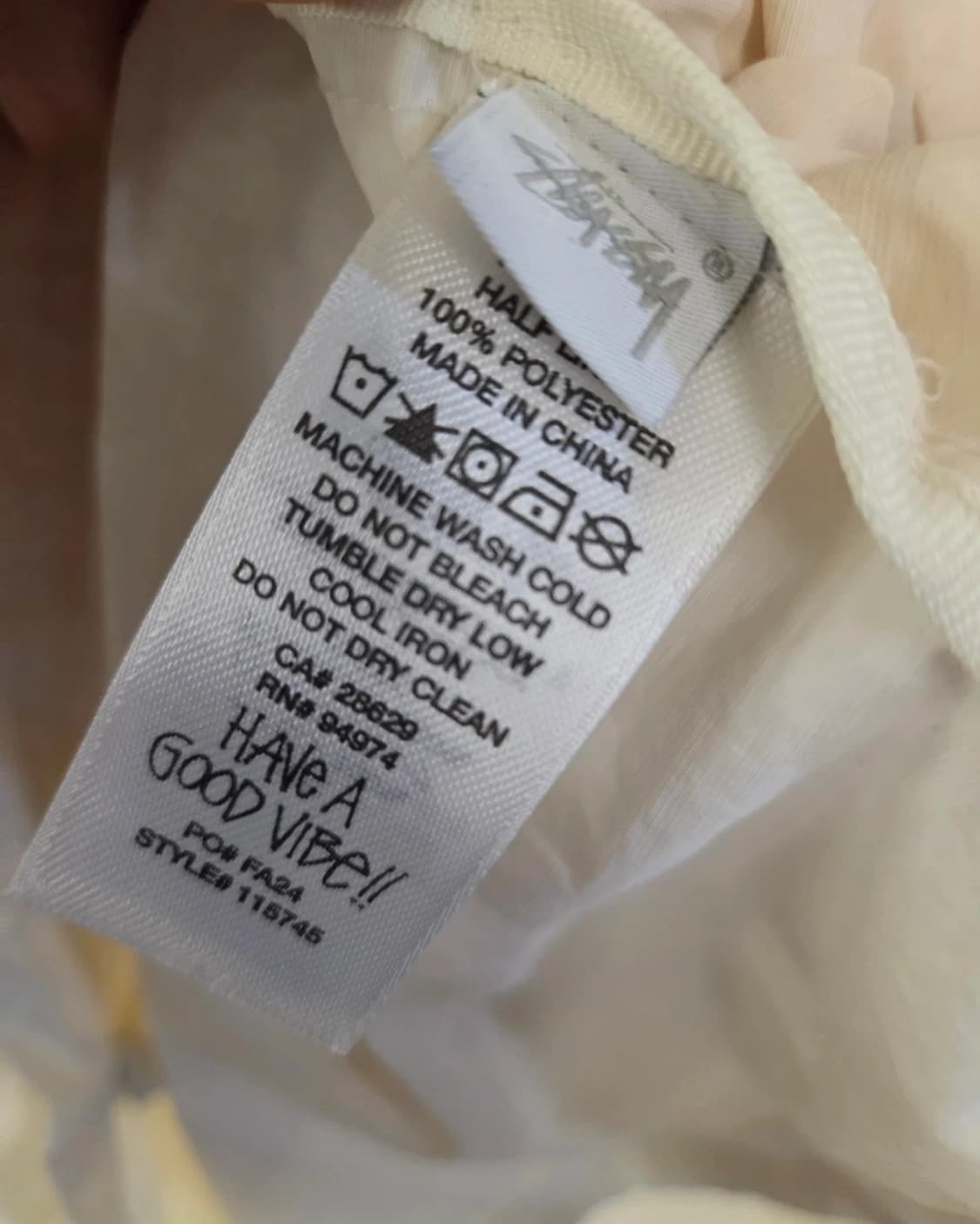 스투시 웨이브 다이 비치 쉘 자켓 XL 상품이미지5