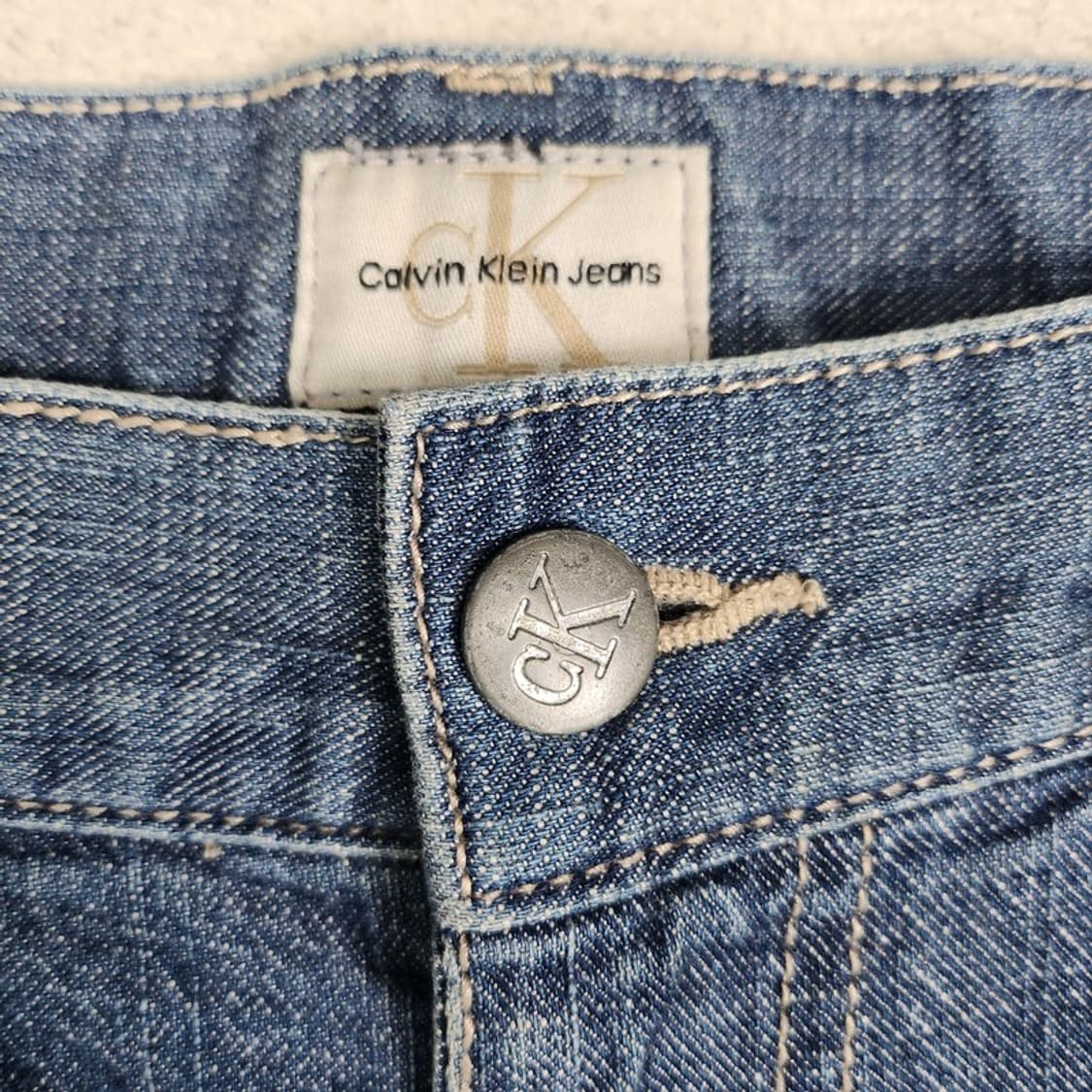 CALVIN KLEIN 스트레이트 핏 데님팬츠 상품이미지7