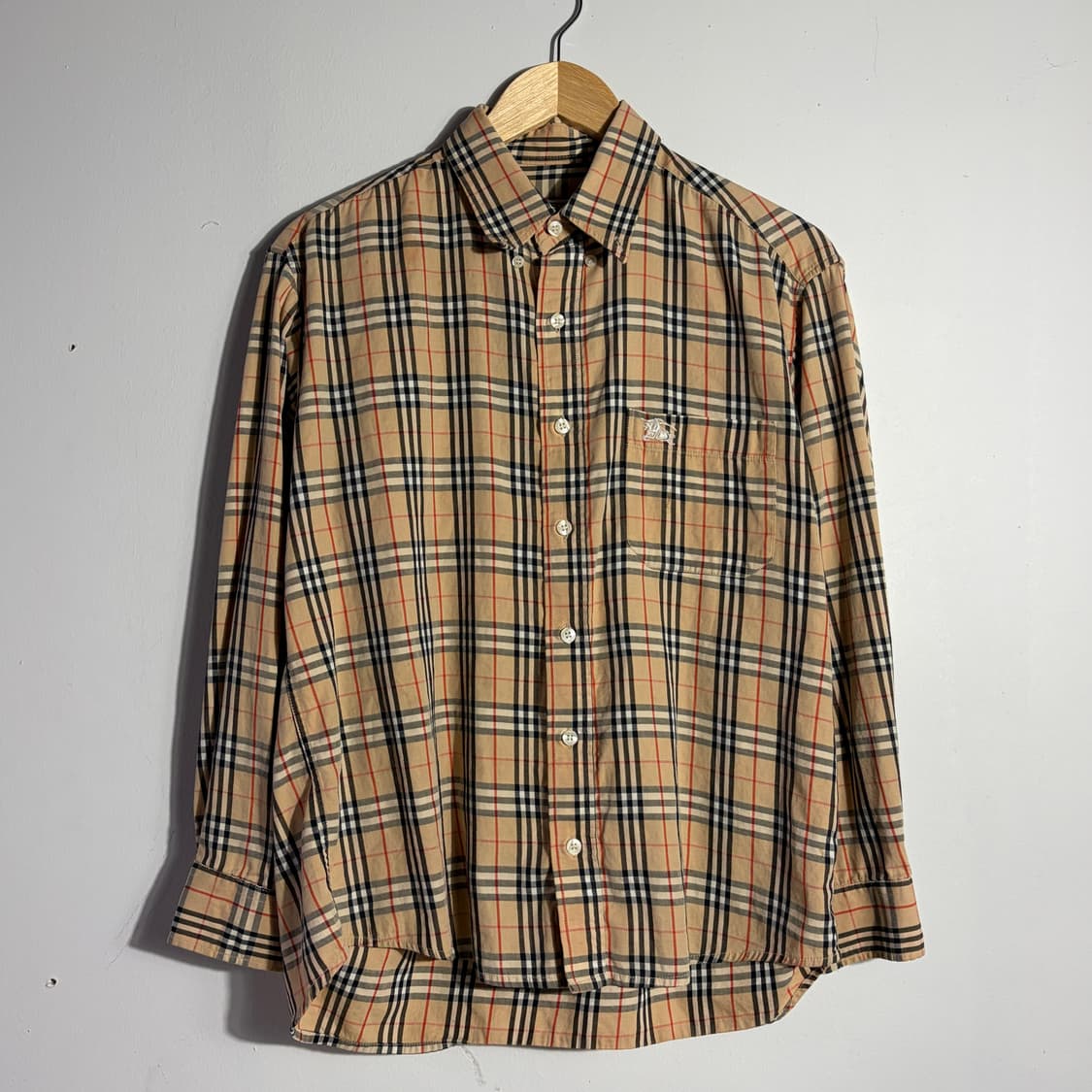 버버리 빈티지 노바 체크 셔츠 (무료배송) 상품이미지1