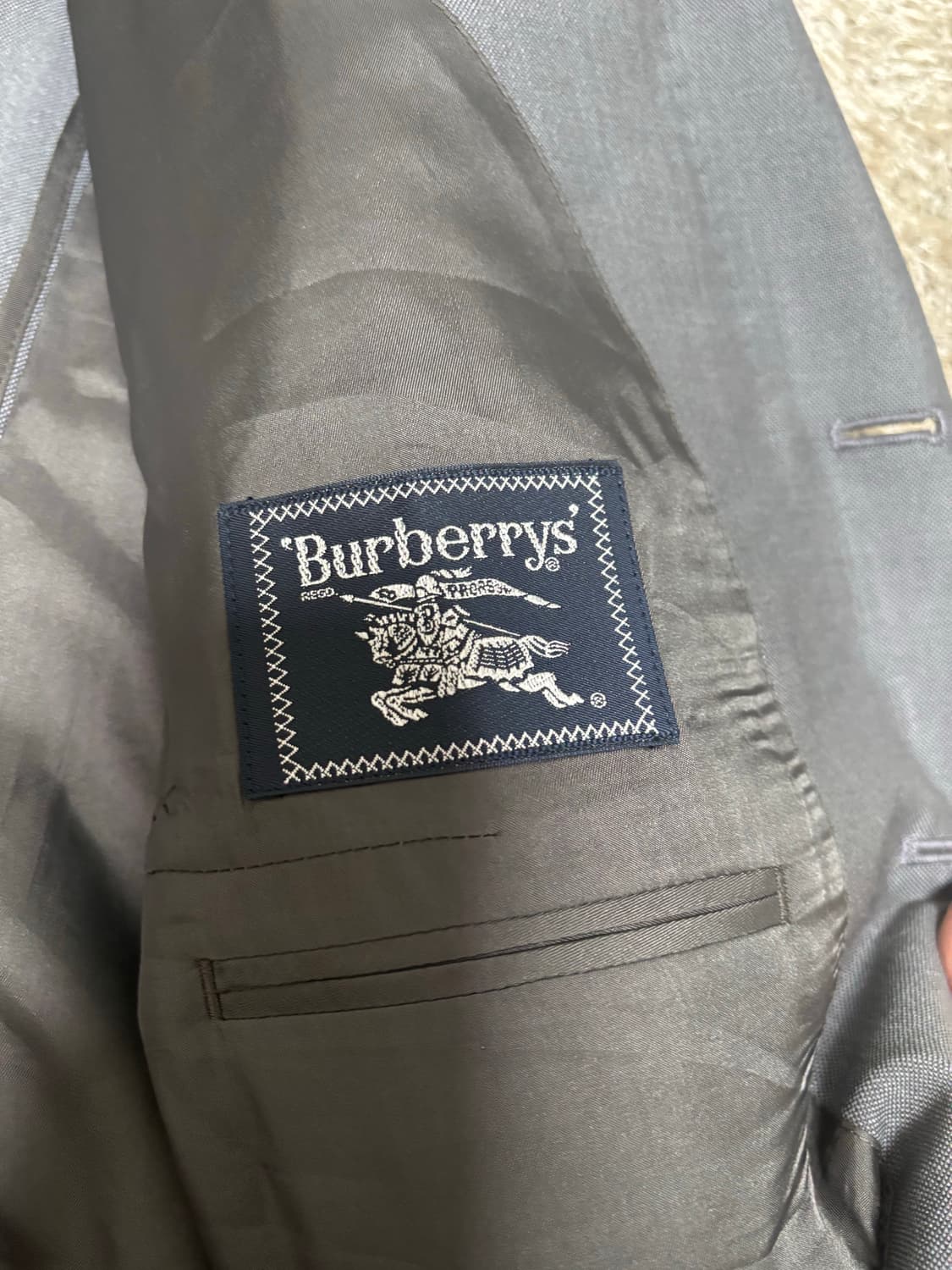 일제 버버리 블레이저 사이즈 95-100 상품이미지3